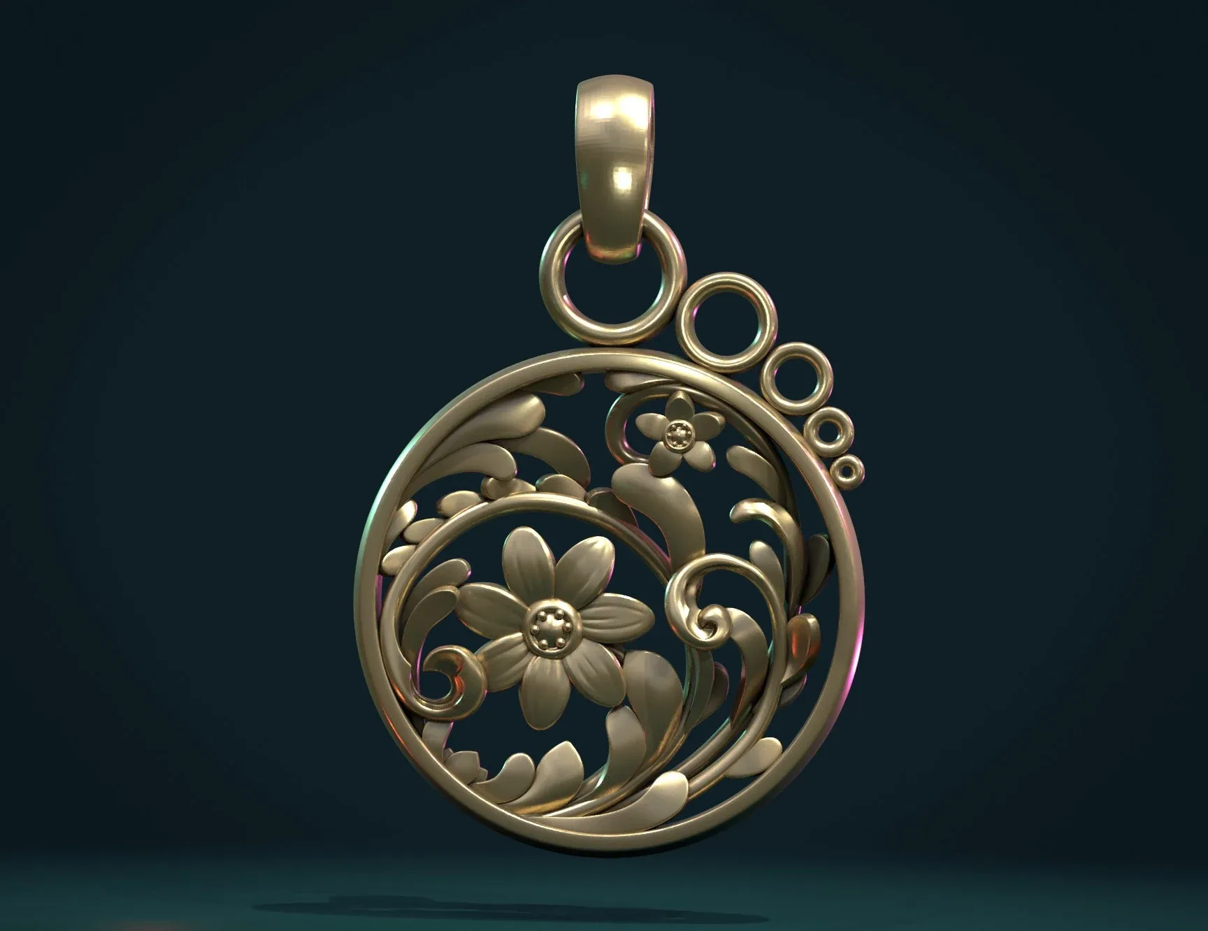 Scrollwork Pendant