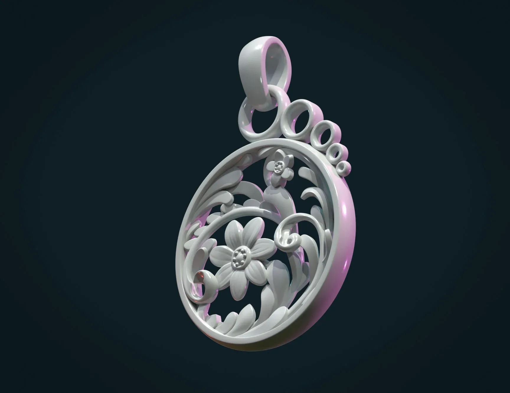 Scrollwork Pendant