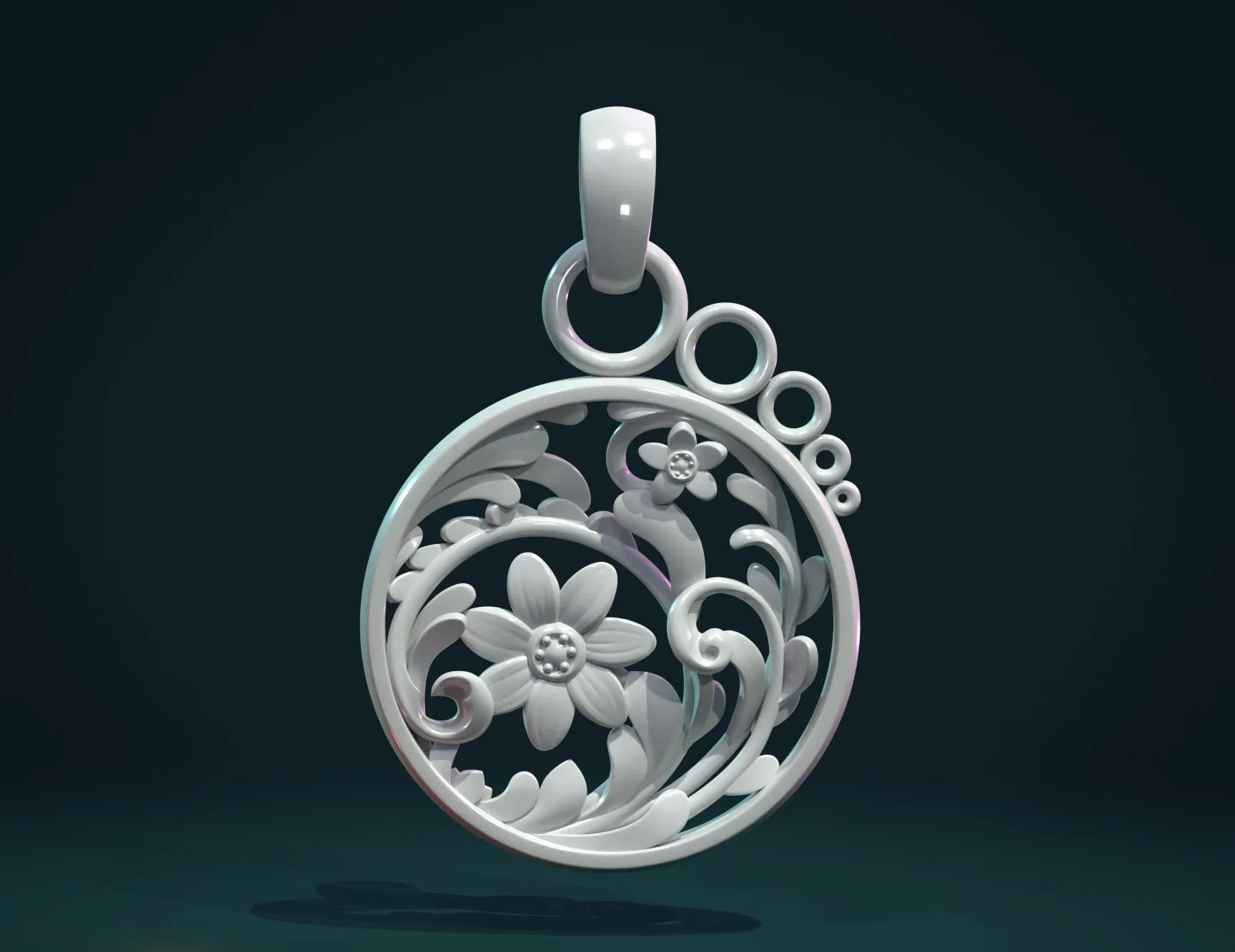 Scrollwork Pendant