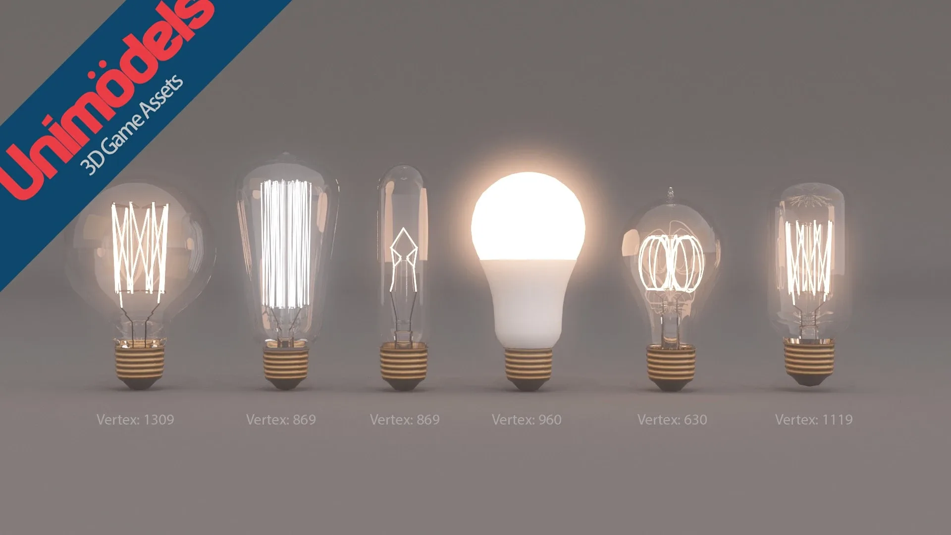 Unimodels Lamps Vol. 2 for Unity