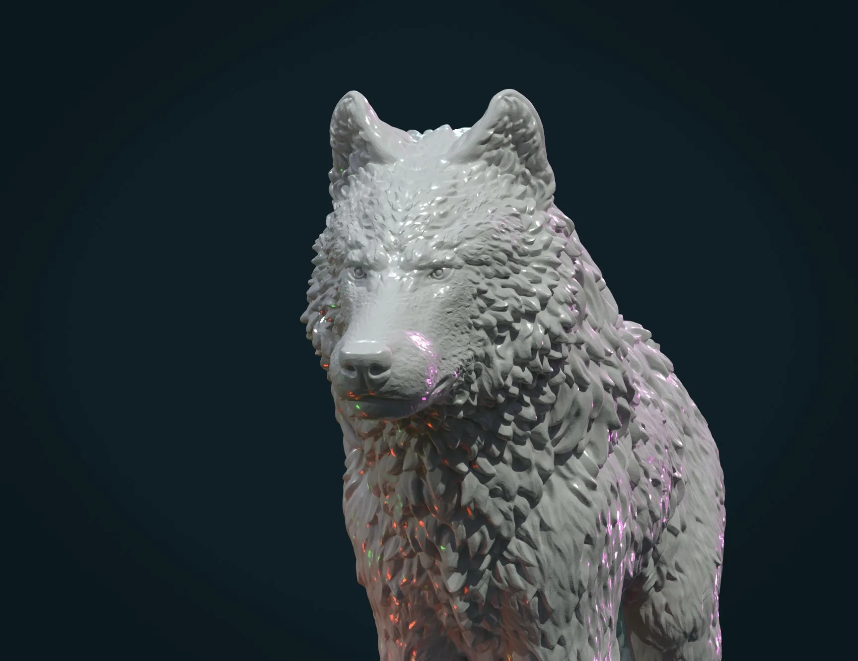 Wolf IV 3D Print Ready