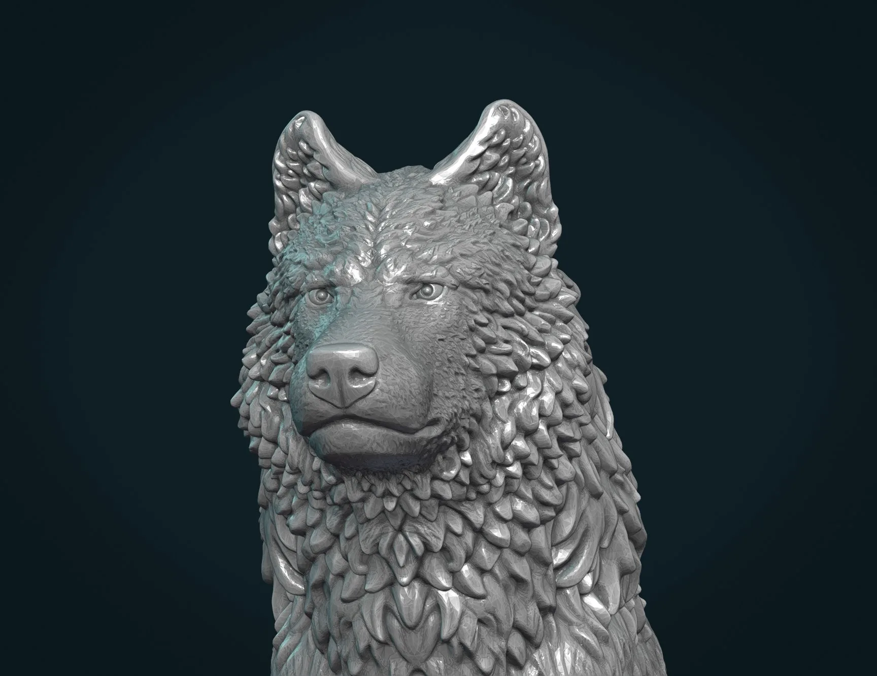 Wolf IV 3D Print Ready