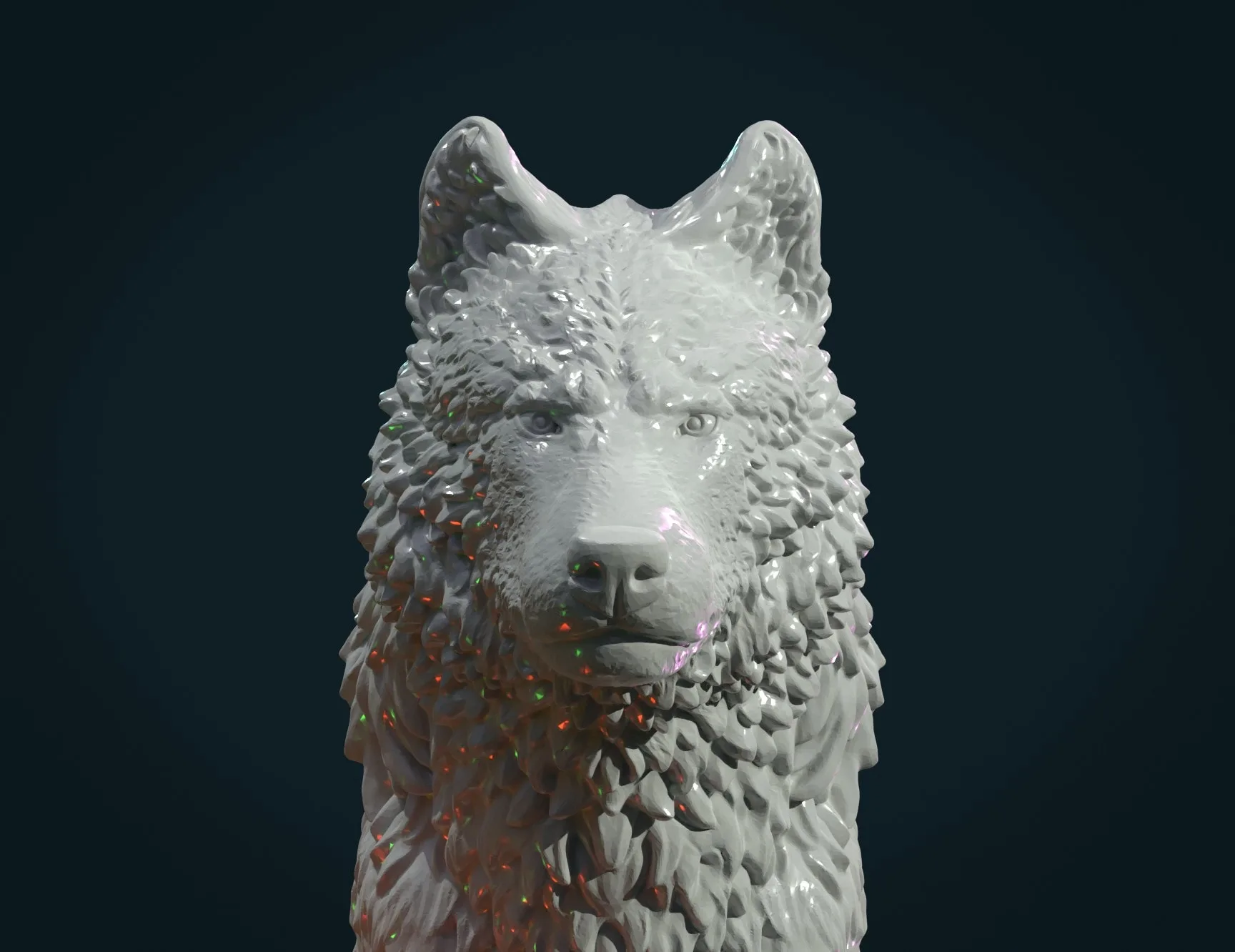 Wolf IV 3D Print Ready