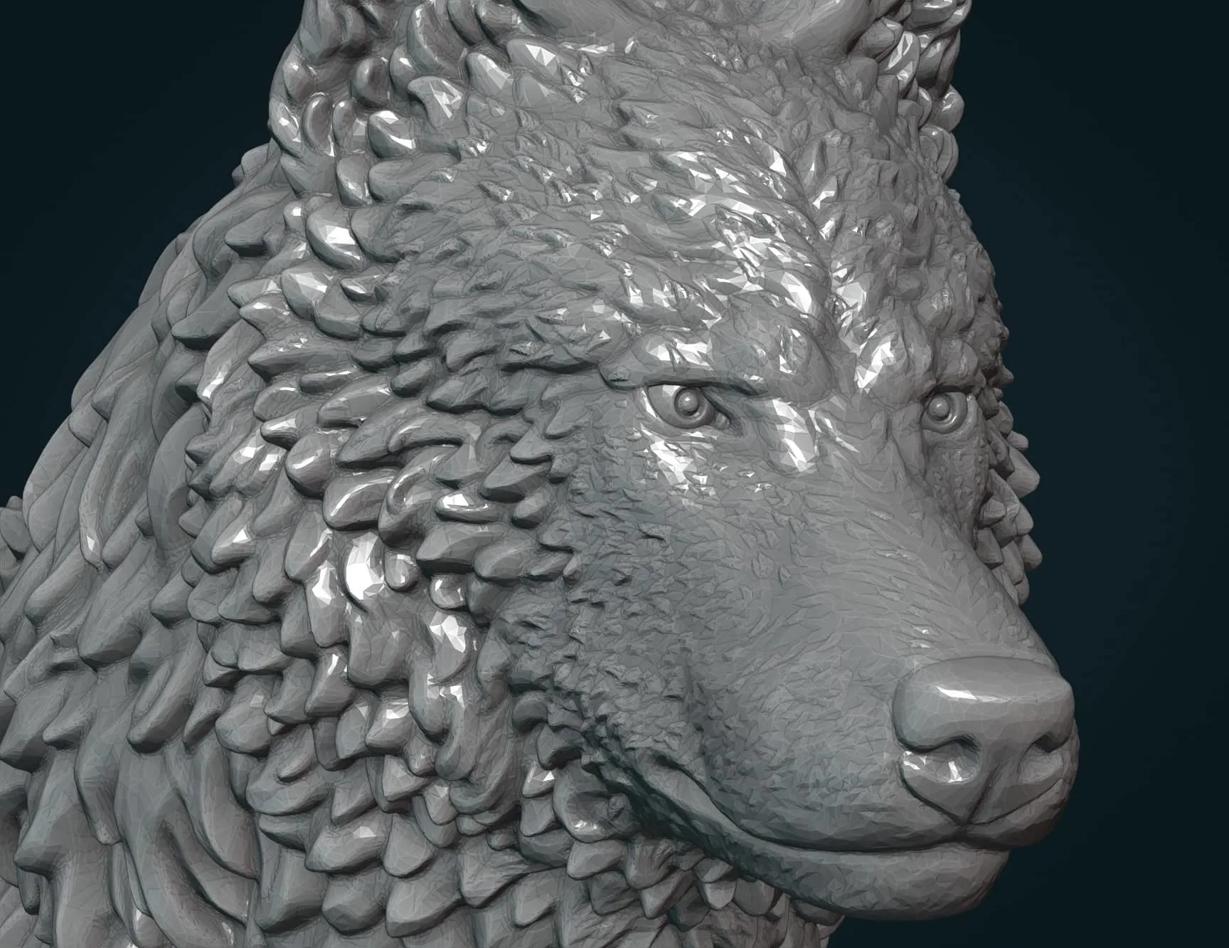 Wolf IV 3D Print Ready