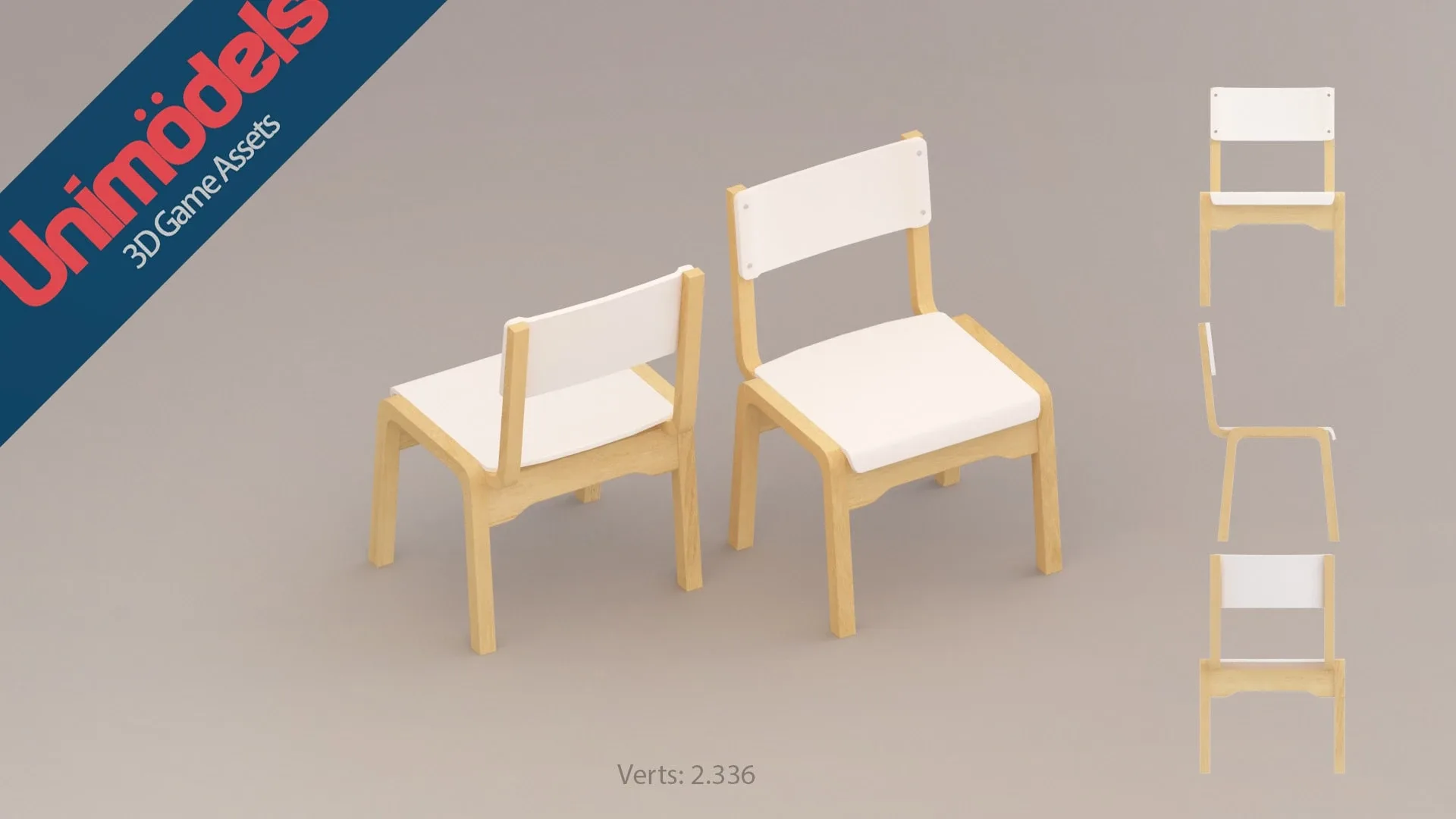 Unimodels Chairs & Tables Vol. 2 for Unity