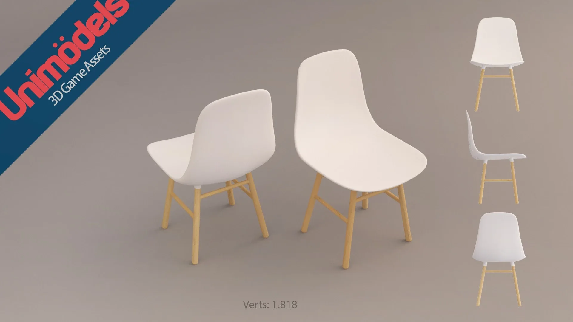 Unimodels Chairs & Tables Vol. 2 for Unity
