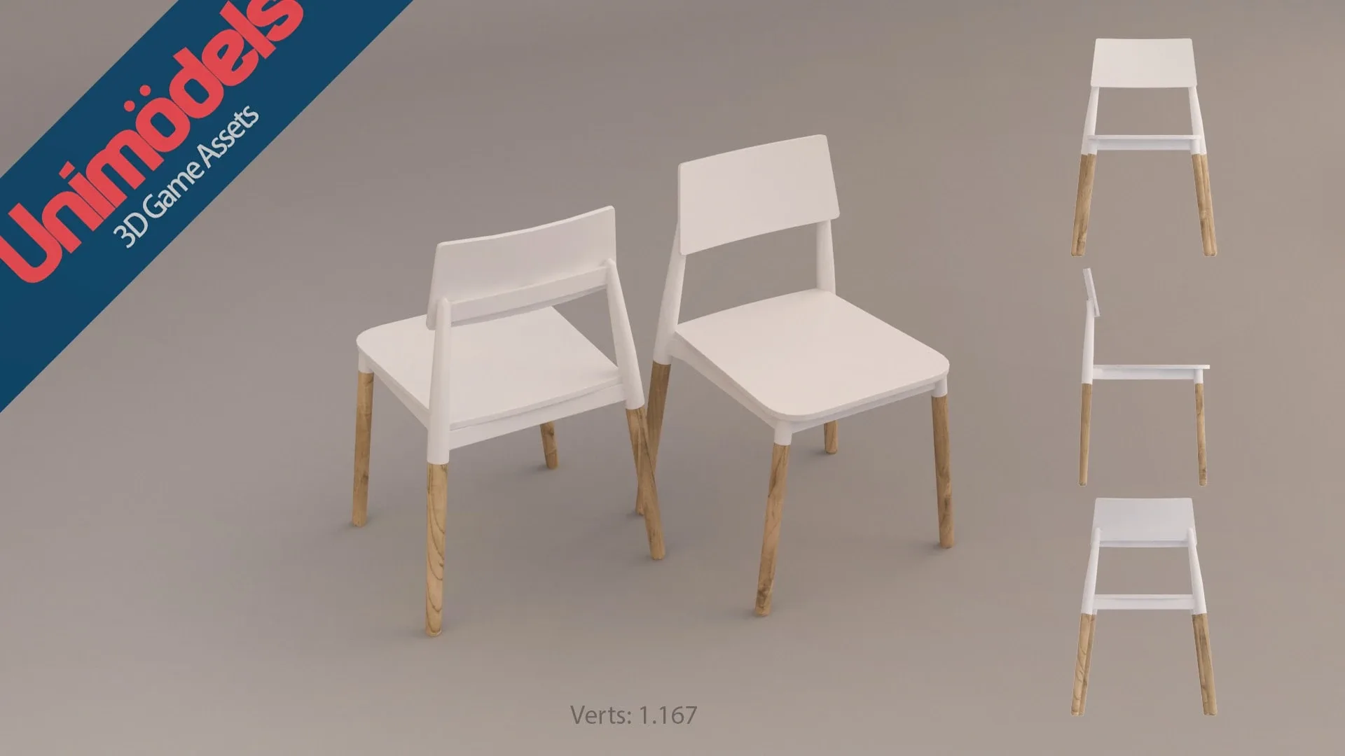 Unimodels Chairs & Tables Vol. 2 for Unity