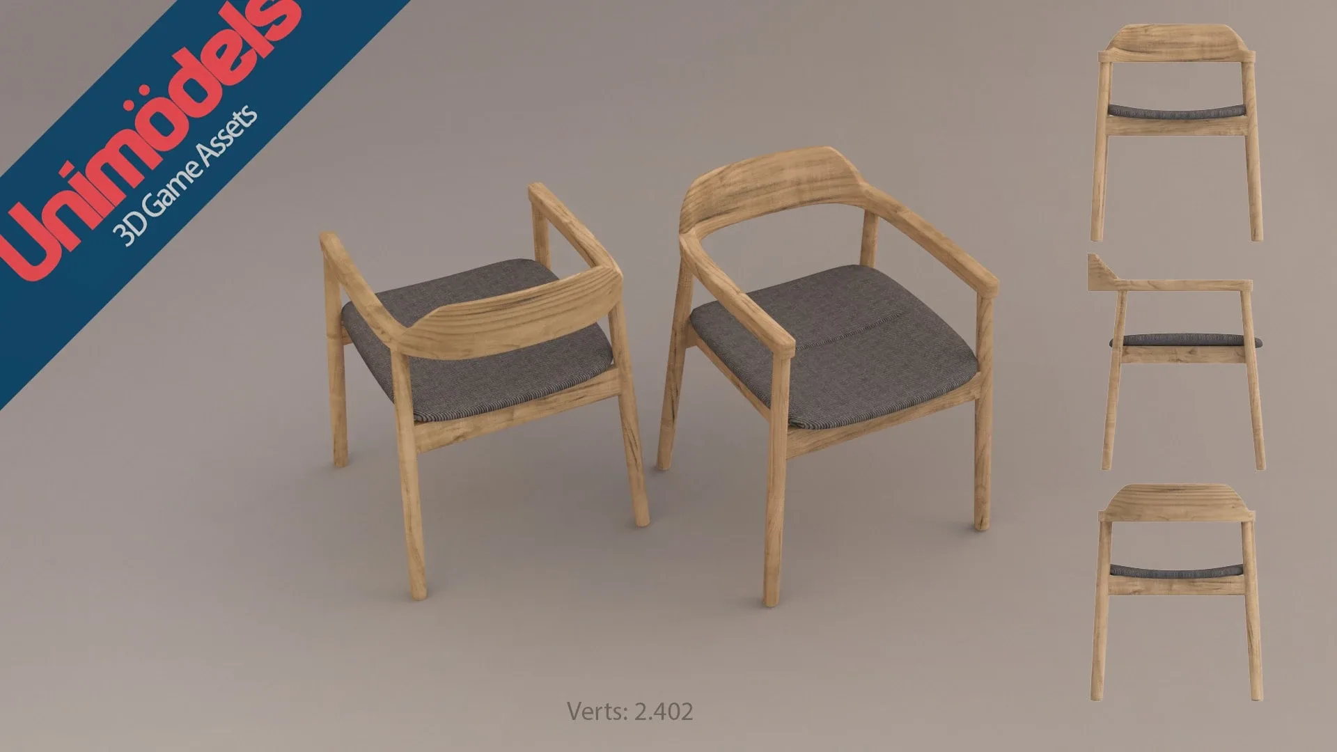 Unimodels Chairs & Tables Vol. 2 for Unity