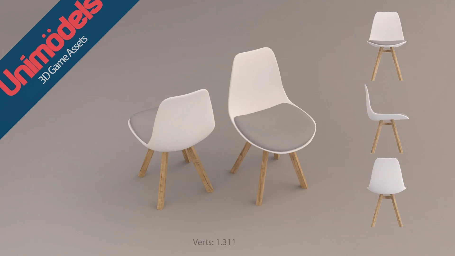 Unimodels Chairs & Tables Vol. 2 for Unity