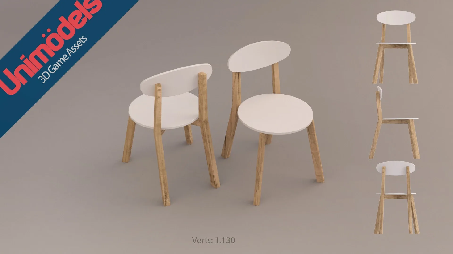 Unimodels Chairs & Tables Vol. 2 for Unity