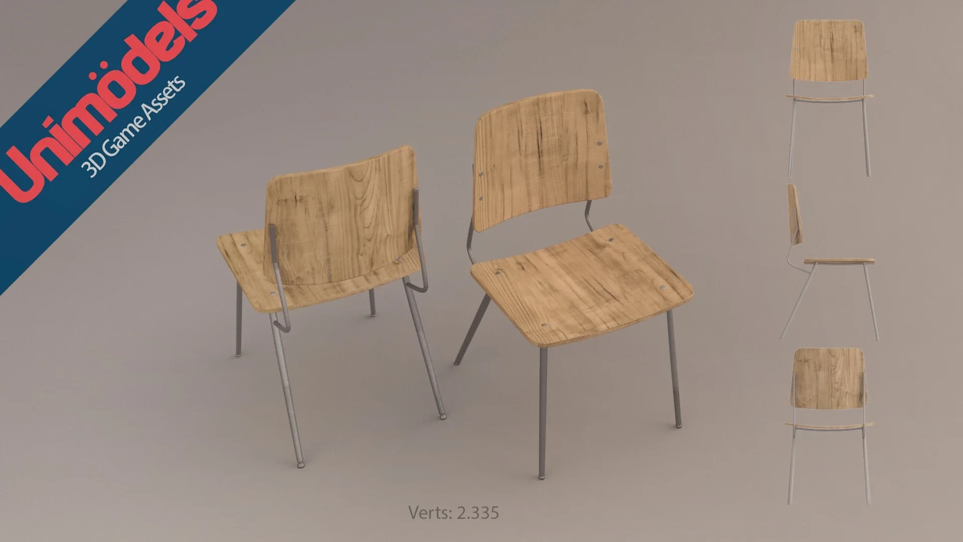 Unimodels Chairs & Tables Vol. 2 for Unity