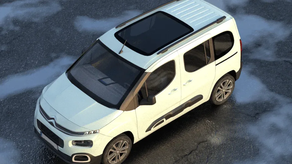 Citroen Berlingo - Rigged Car