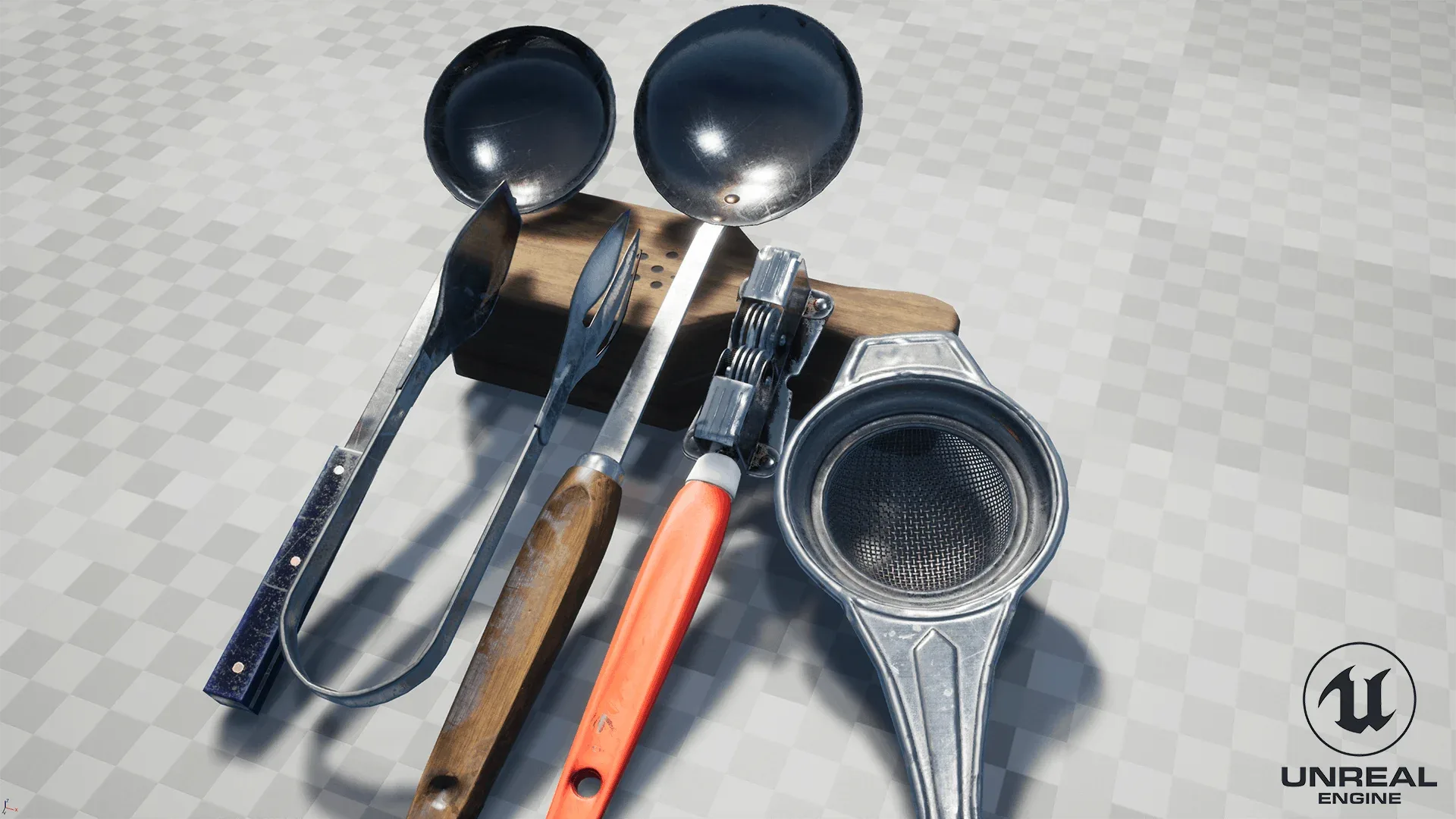 Kitchen Utensils - Game Ready