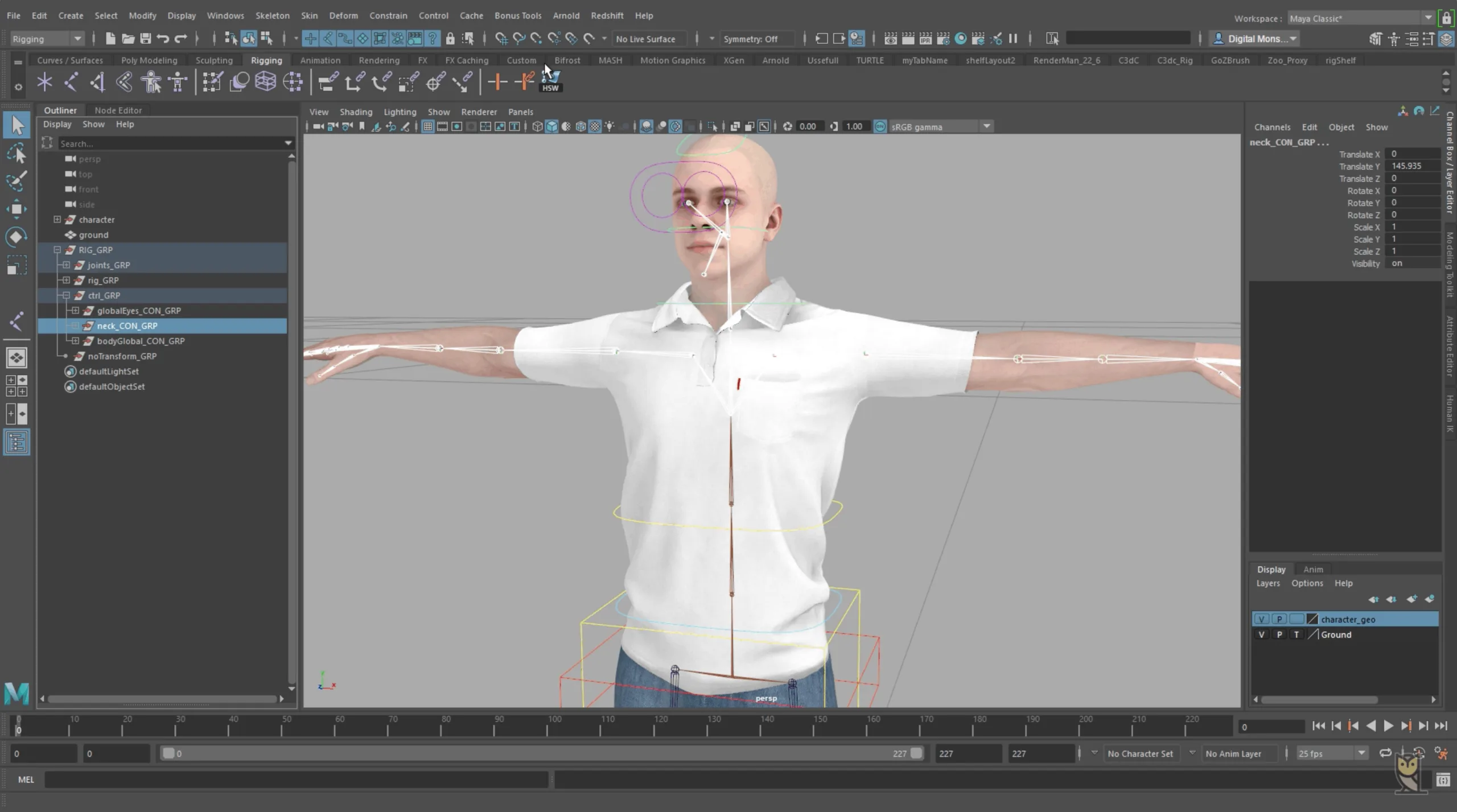 Introduction to Character Rigging in Maya