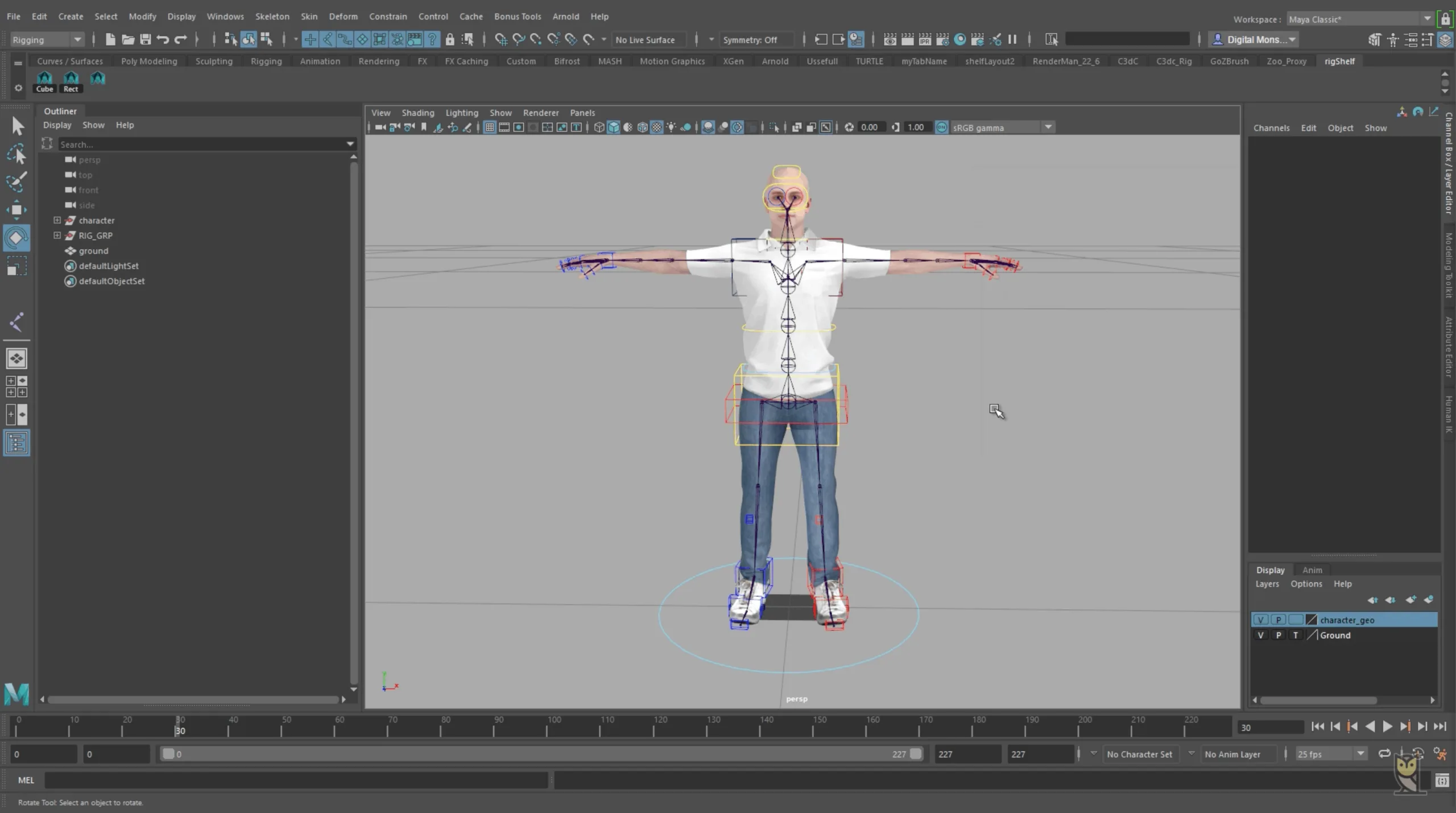 Introduction to Character Rigging in Maya