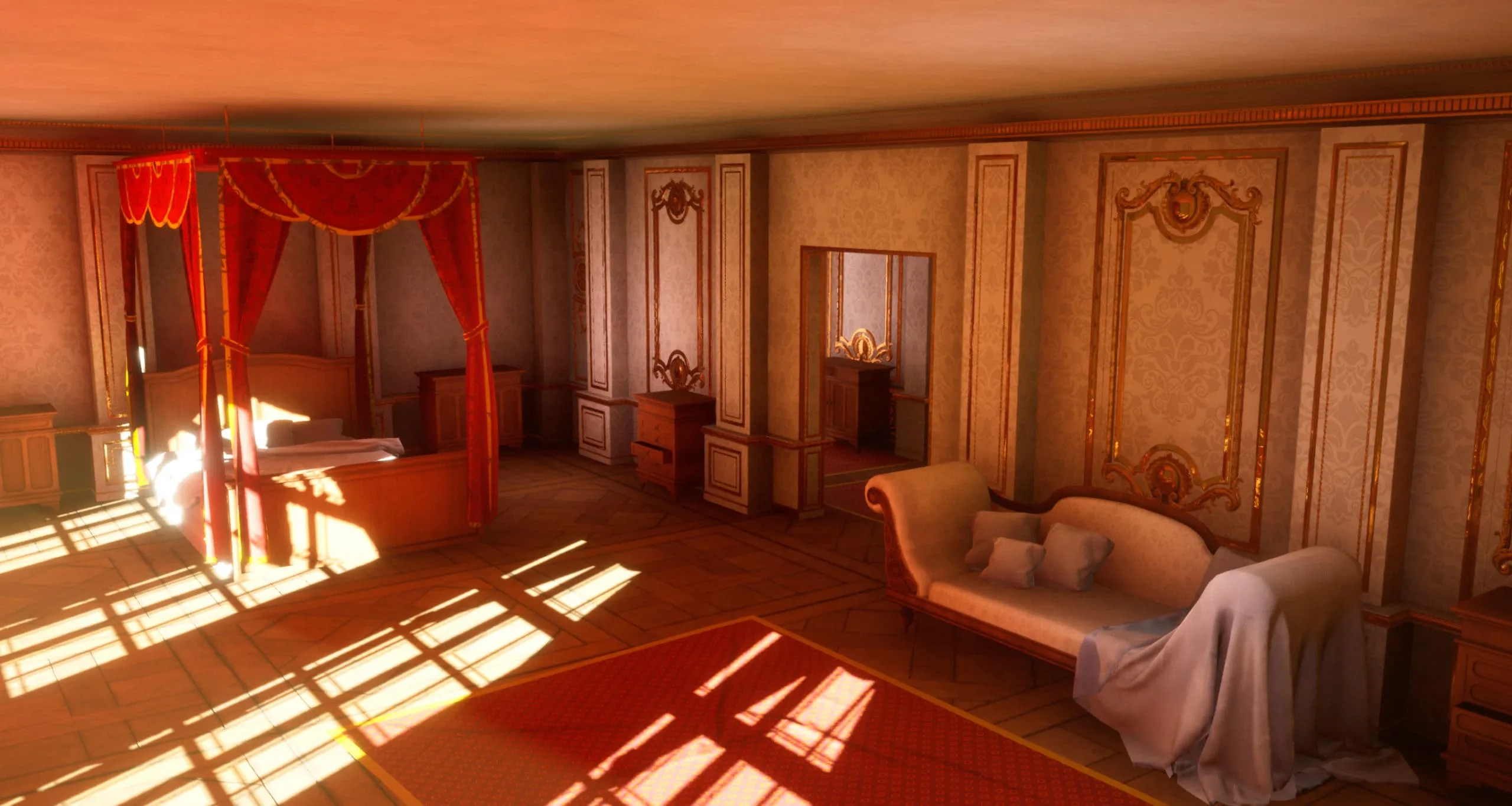 Victorian Style Game Environment Creation