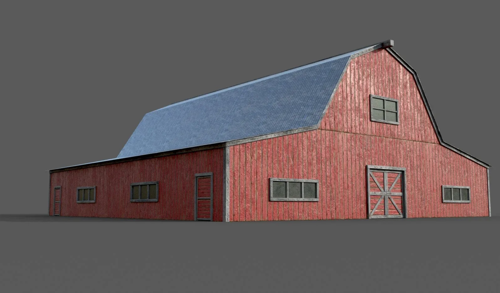 Lowpoly Barn