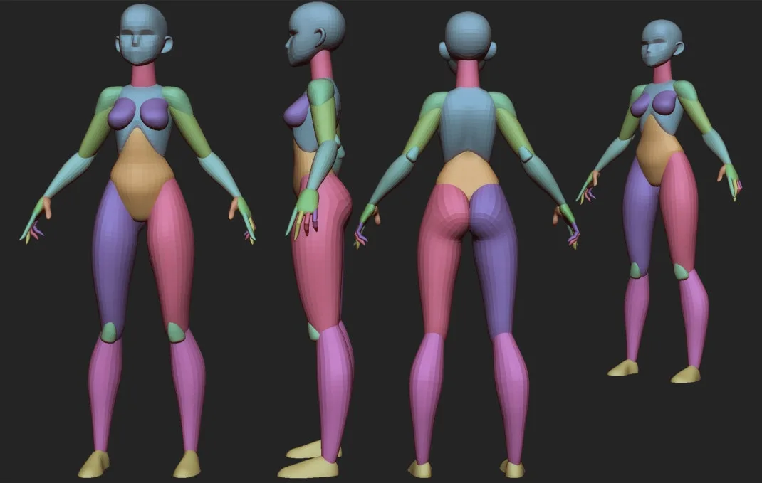 Stylized Female Prims Sculpting Tool