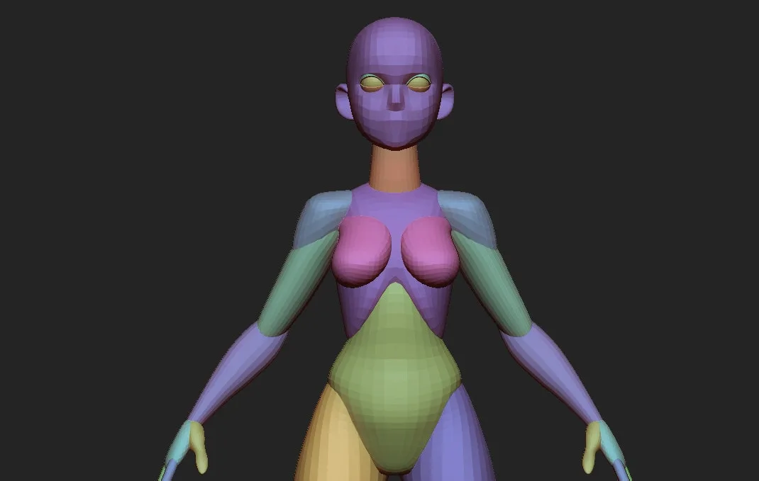 Stylized Female Prims Sculpting Tool