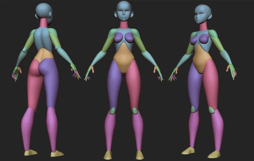 Stylized Female Prims Sculpting Tool