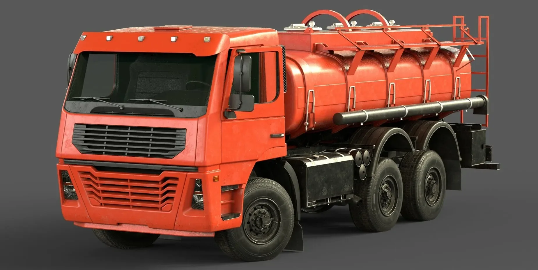 Cistern Tanker Truck Pack - Unity3D