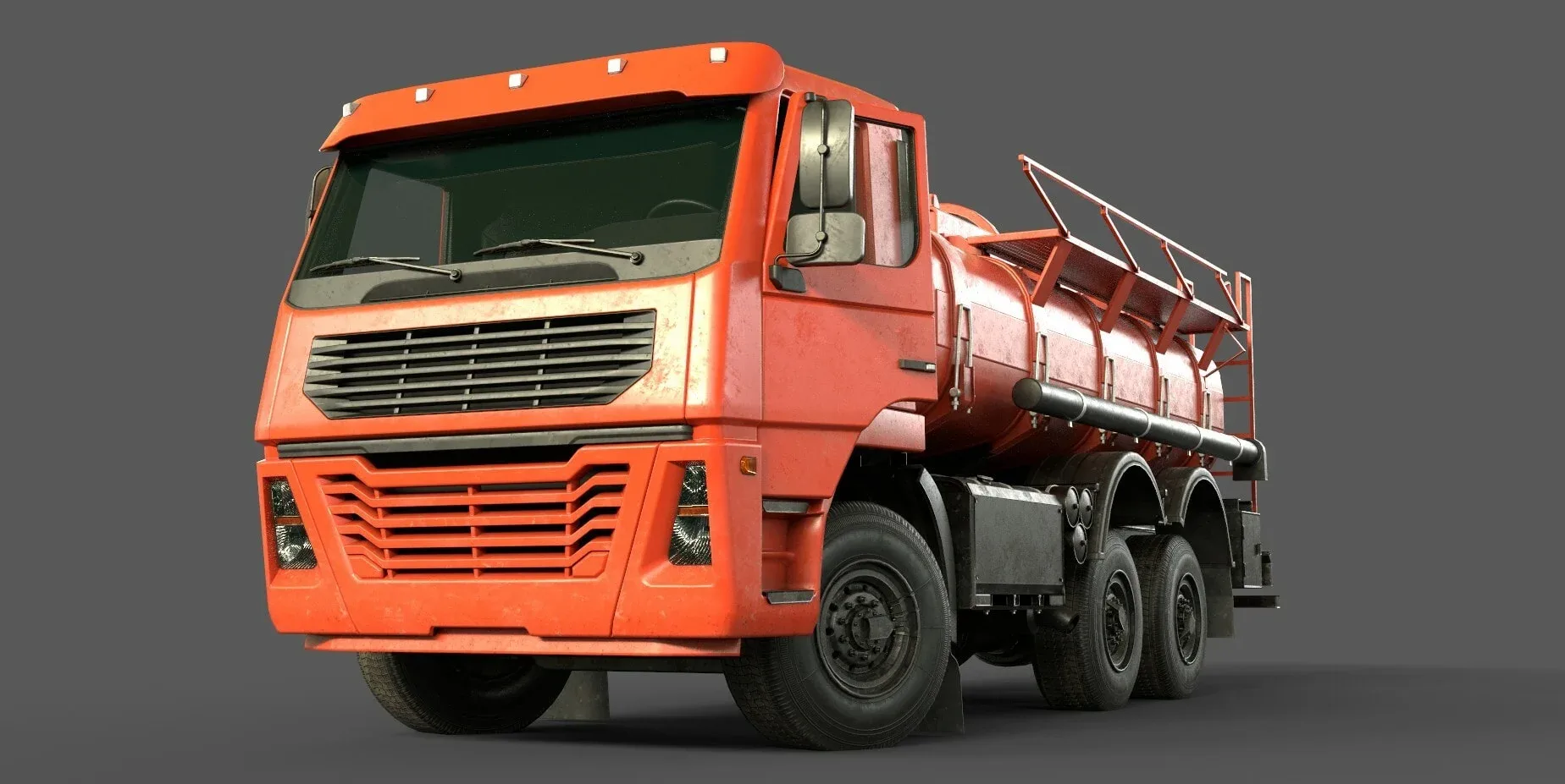 Cistern Tanker Truck Pack - Unity3D