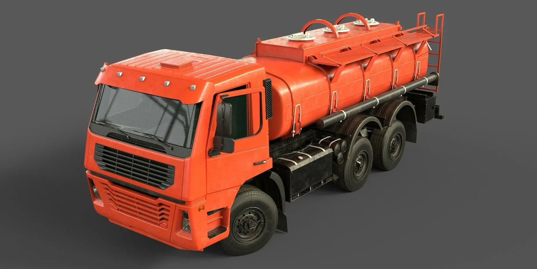 Cistern Tanker Truck Pack - Unity3D