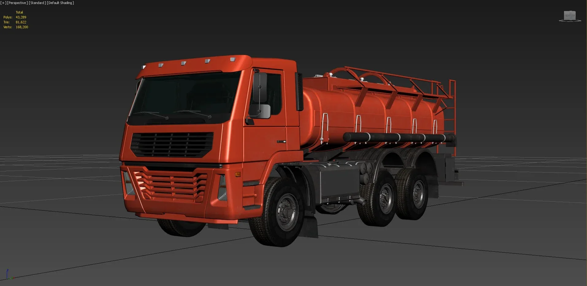 Cistern Tanker Truck Pack - Unity3D