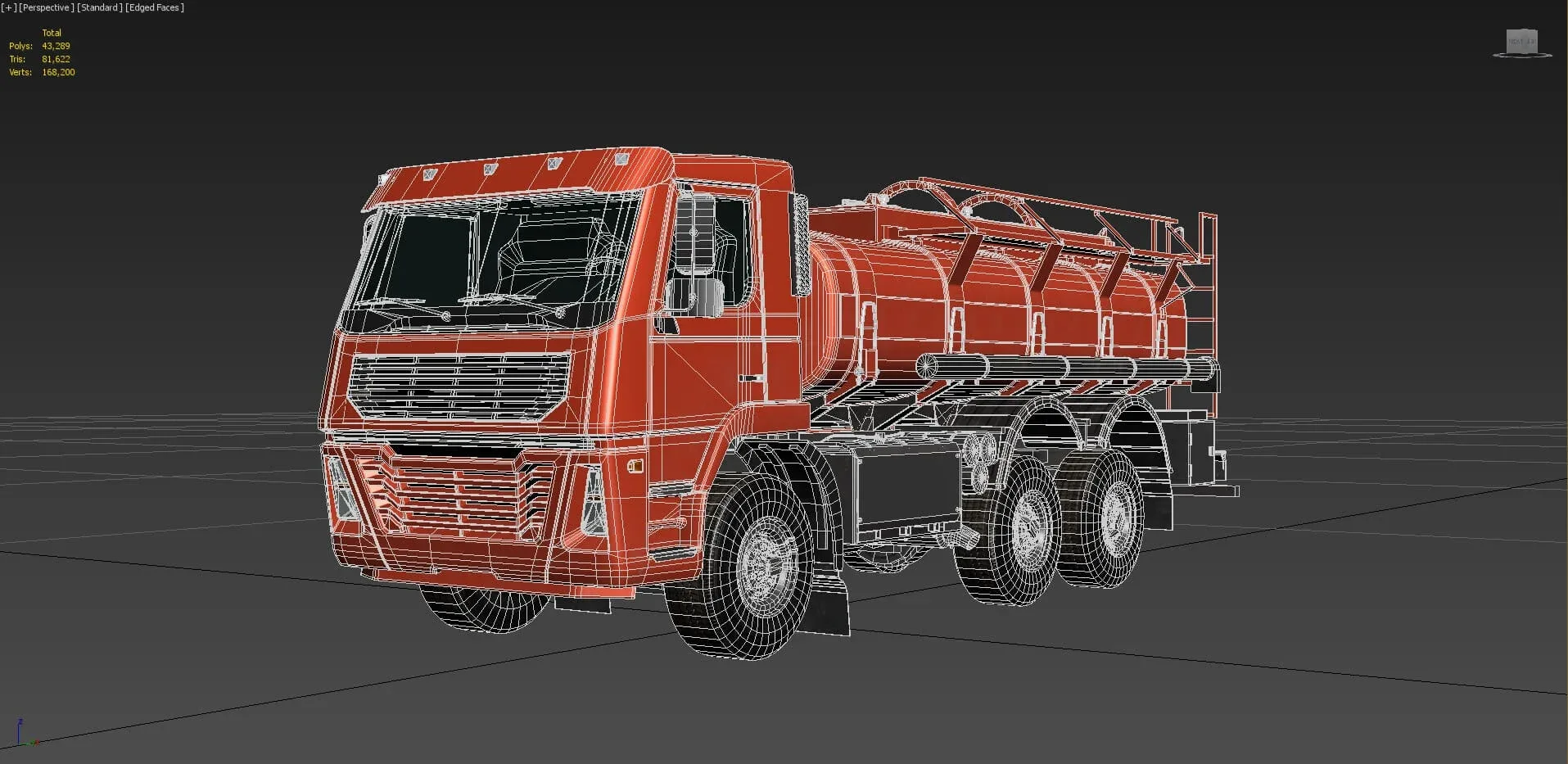 Cistern Tanker Truck Pack - Unity3D