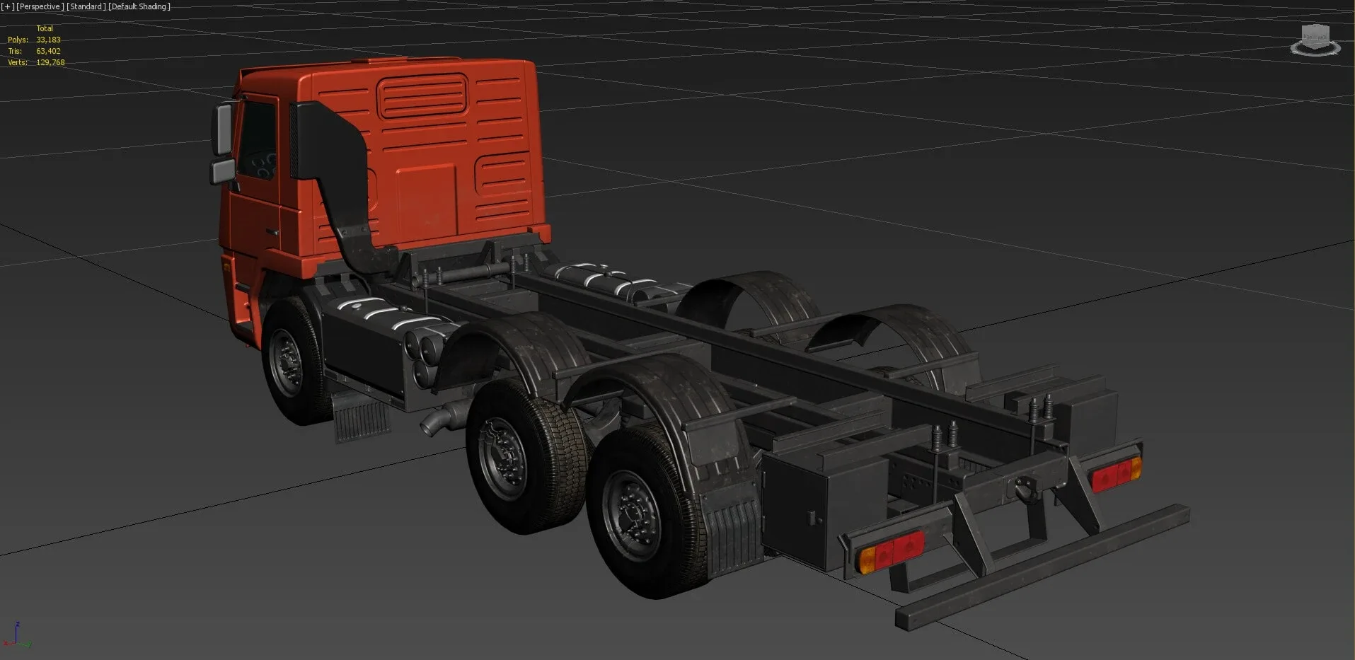 Cistern Tanker Truck Pack - Unity3D