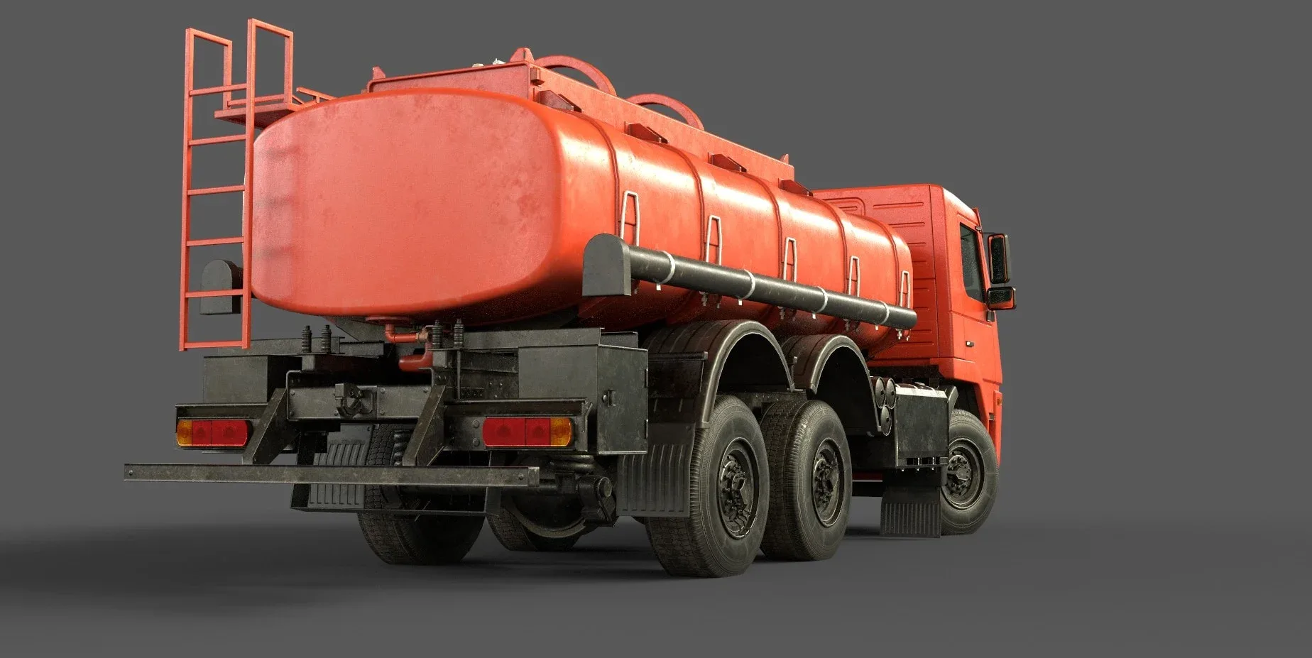 AAA Cistern Truck Game Asset