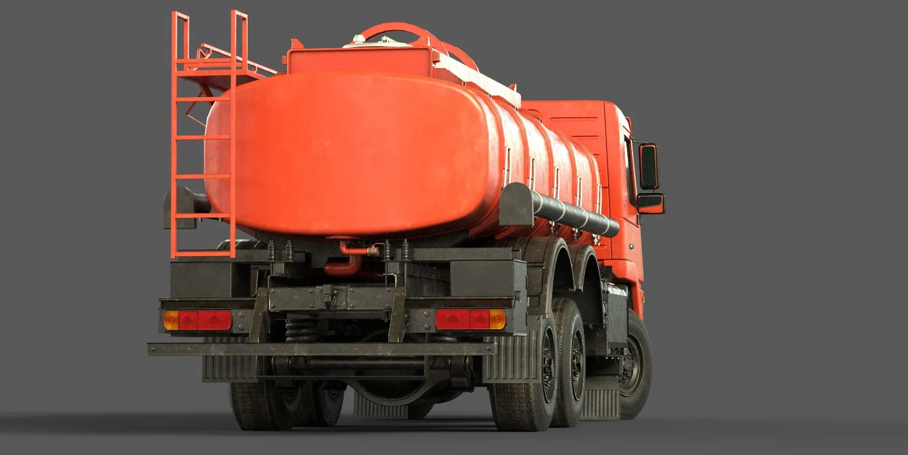 AAA Cistern Truck Game Asset