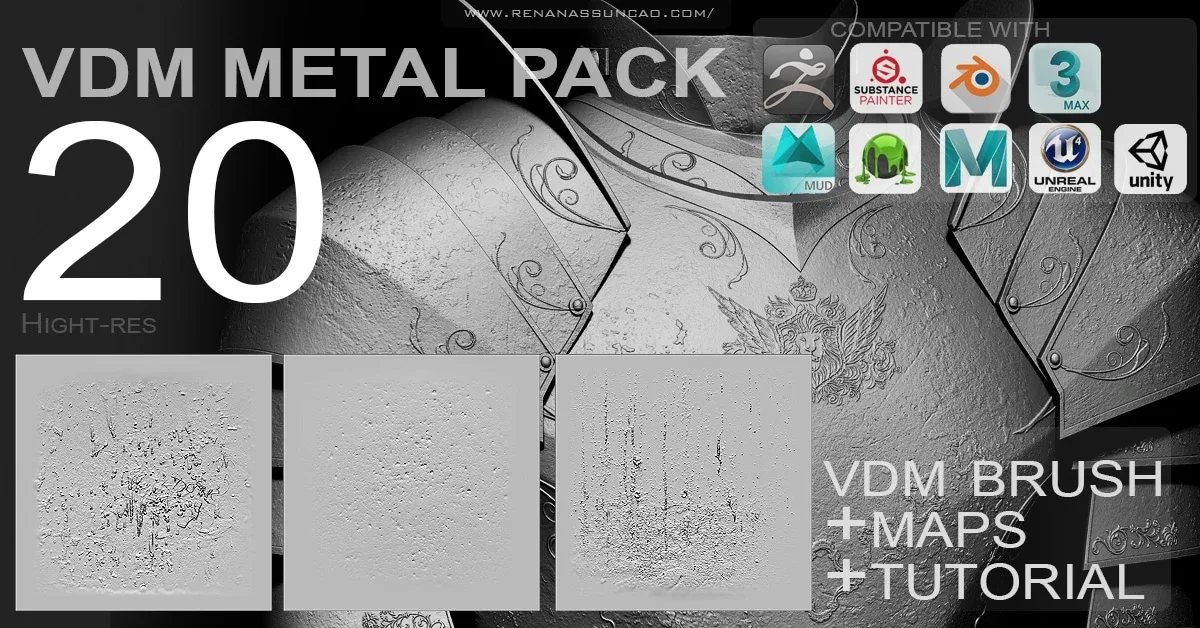 50% OFF! VDM - Full Metal Surfaces Pack [20+MAPS]