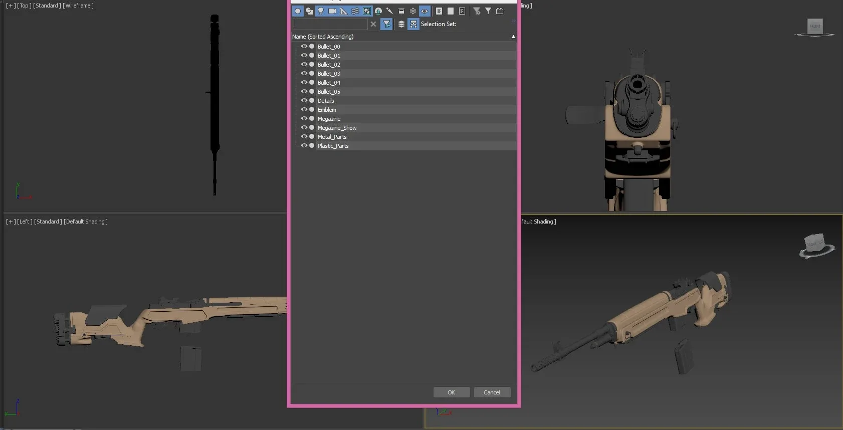 Loaded MA1 Highpoly