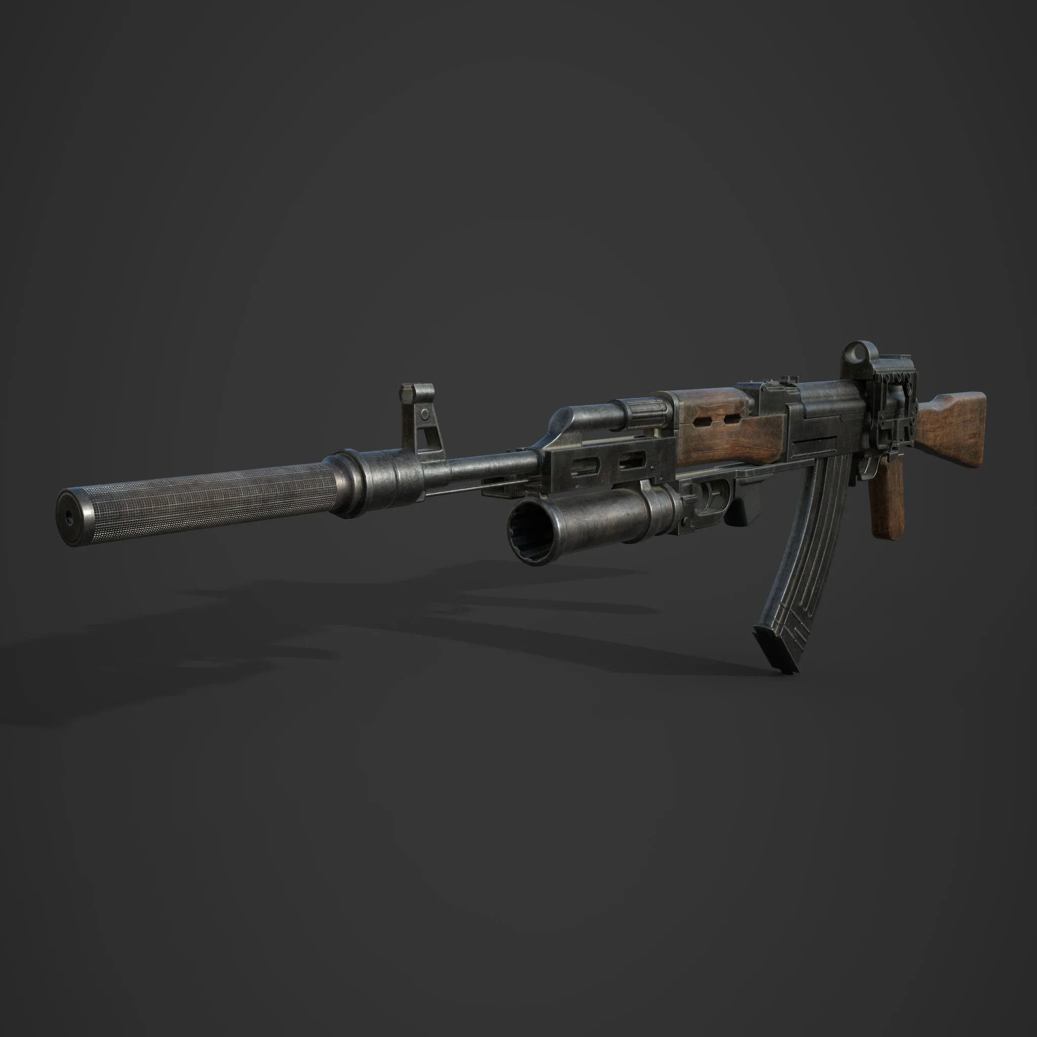 Ak47 - Game Ready 3D Model