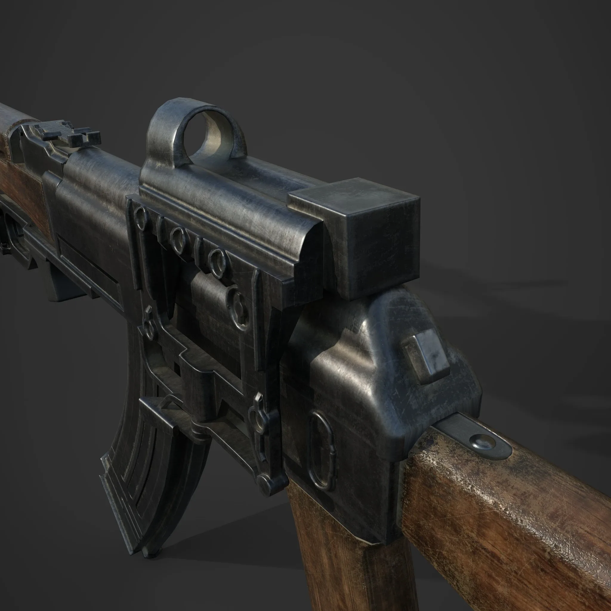 Ak47 - Game Ready 3D Model