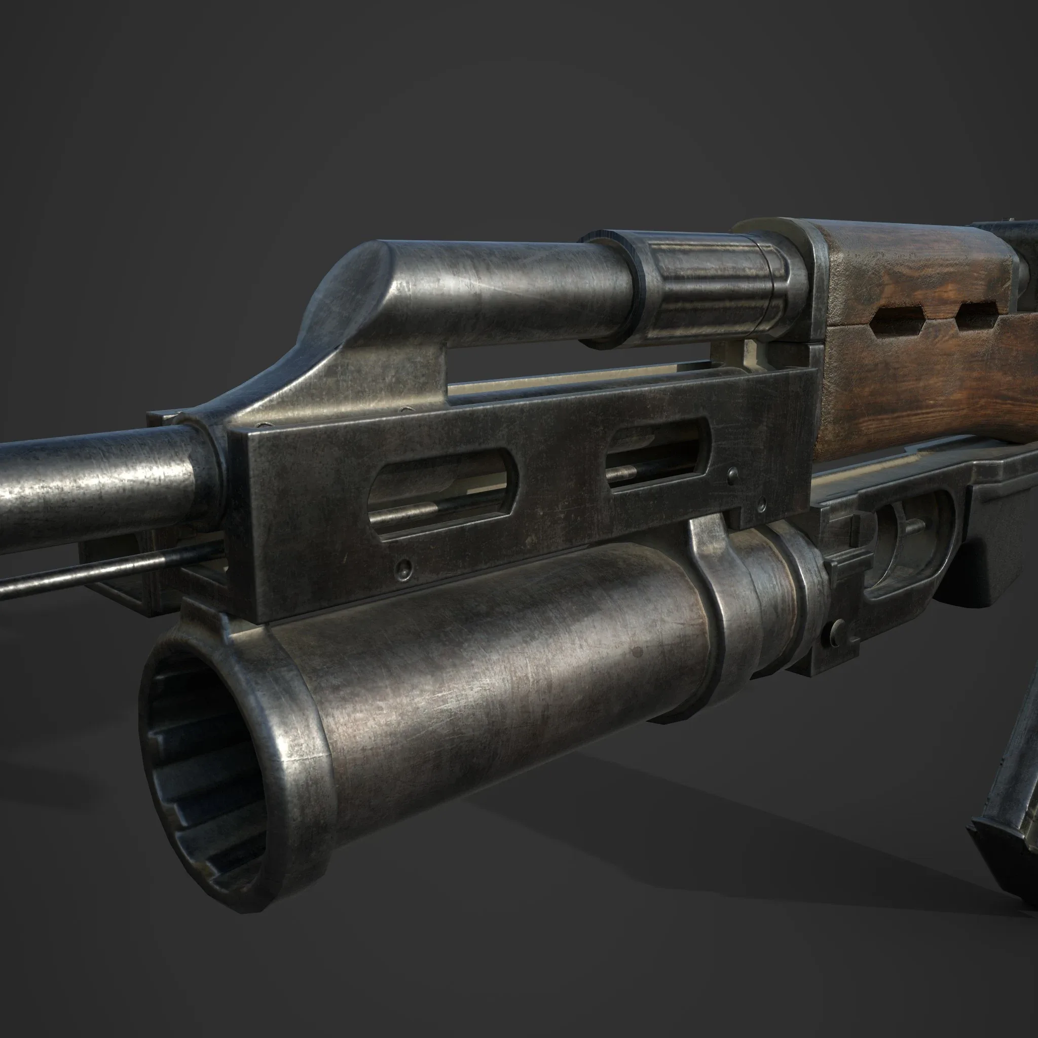 Ak47 - Game Ready 3D Model