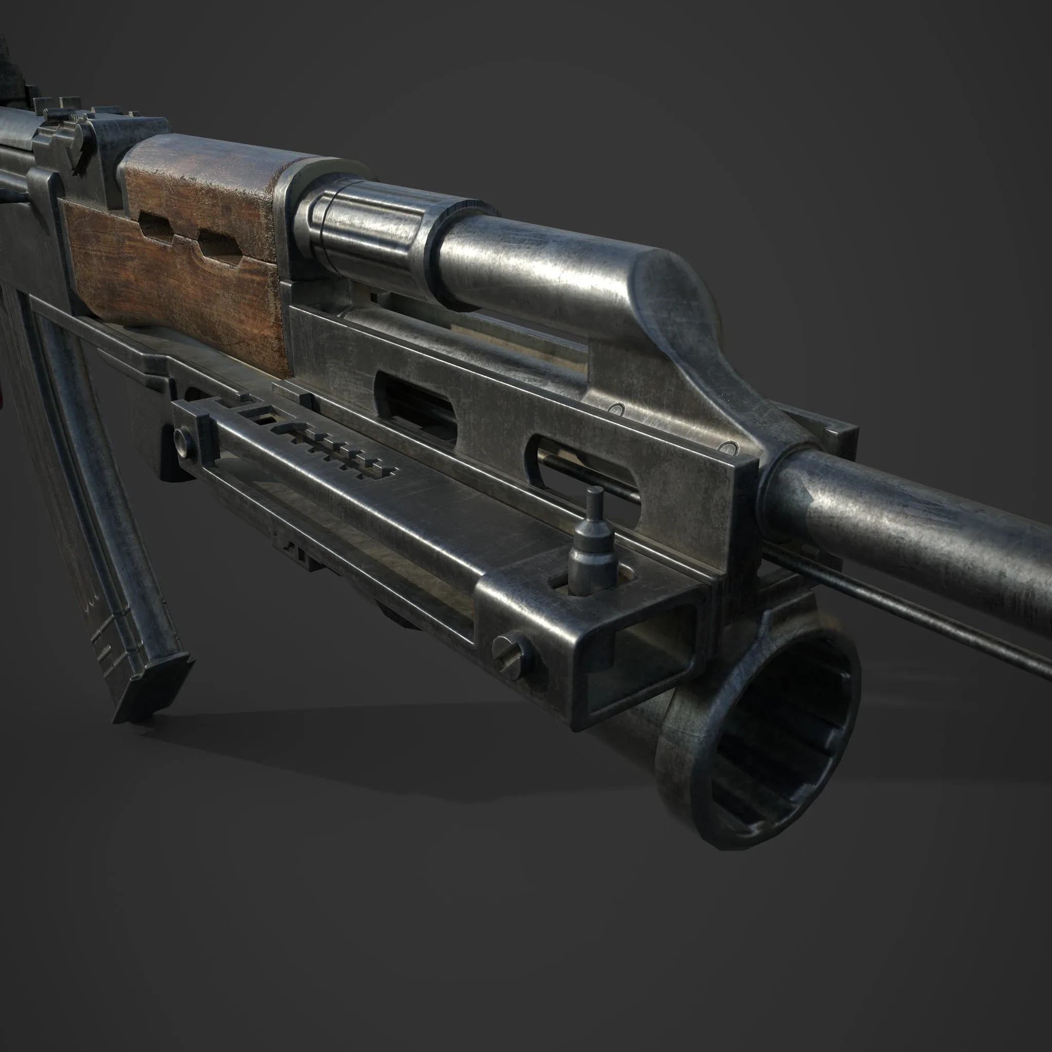 Ak47 - Game Ready 3D Model