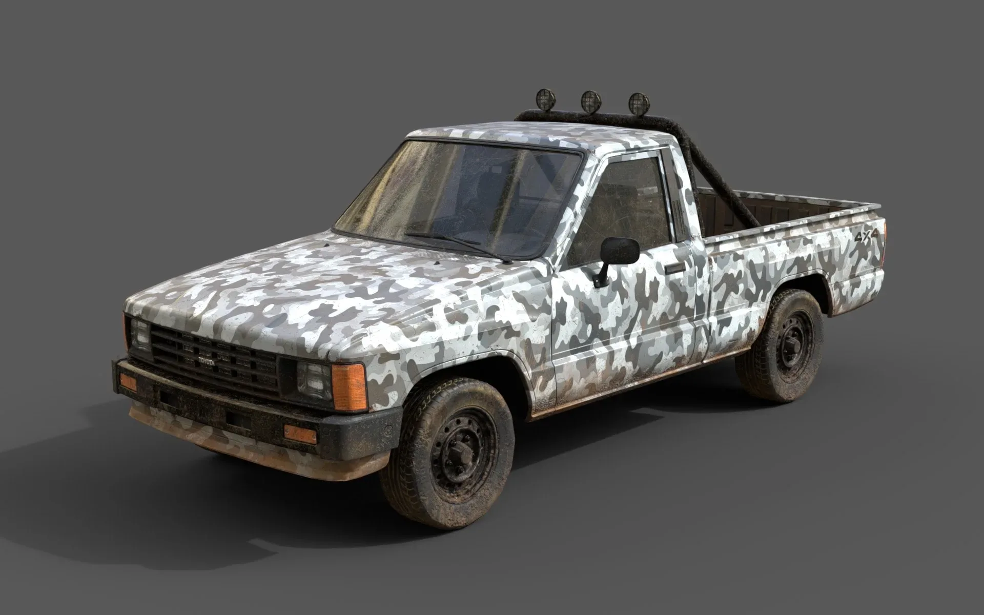 Unity3D Pickup Vehicle Pack