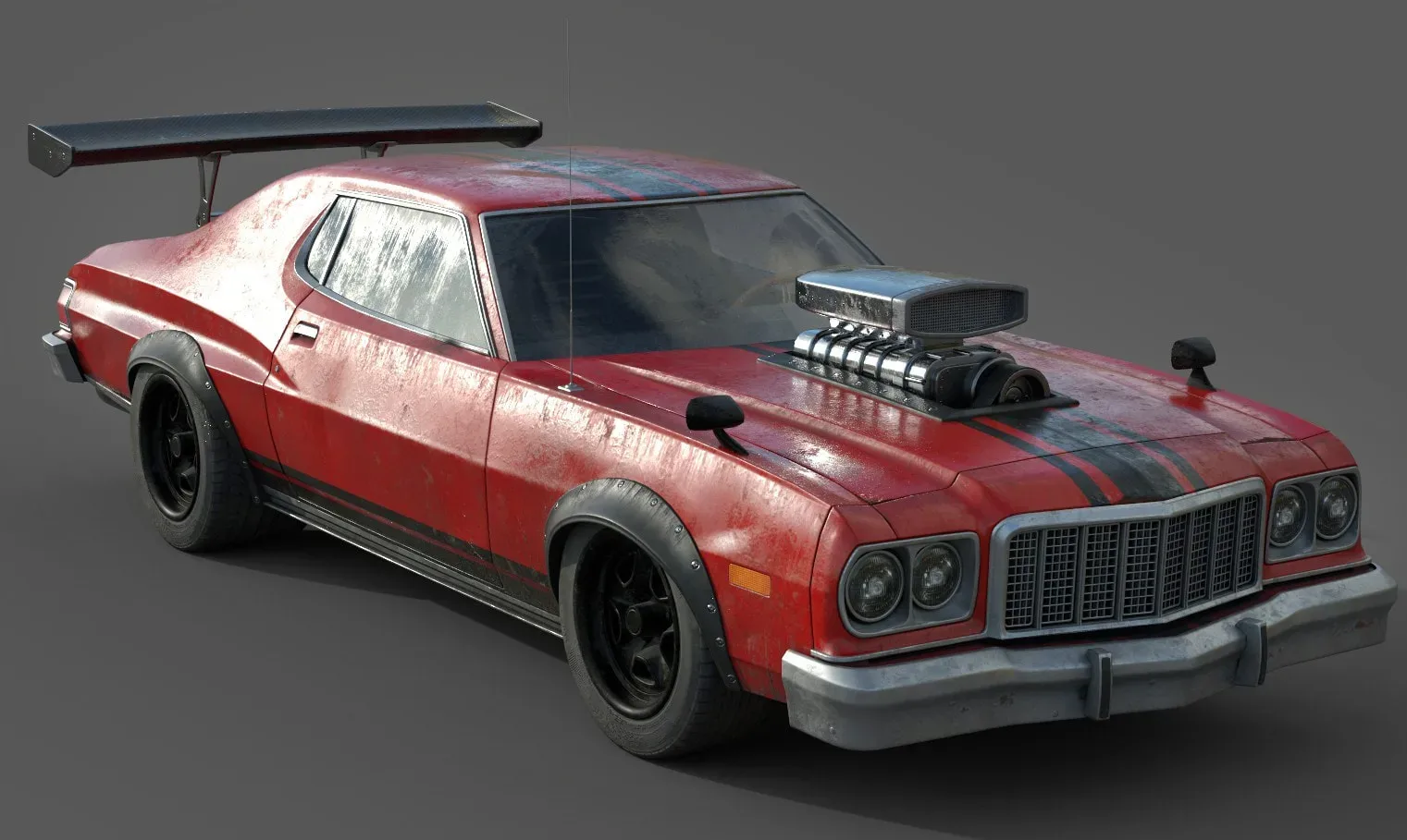 Race Muscle Car Hot Rod