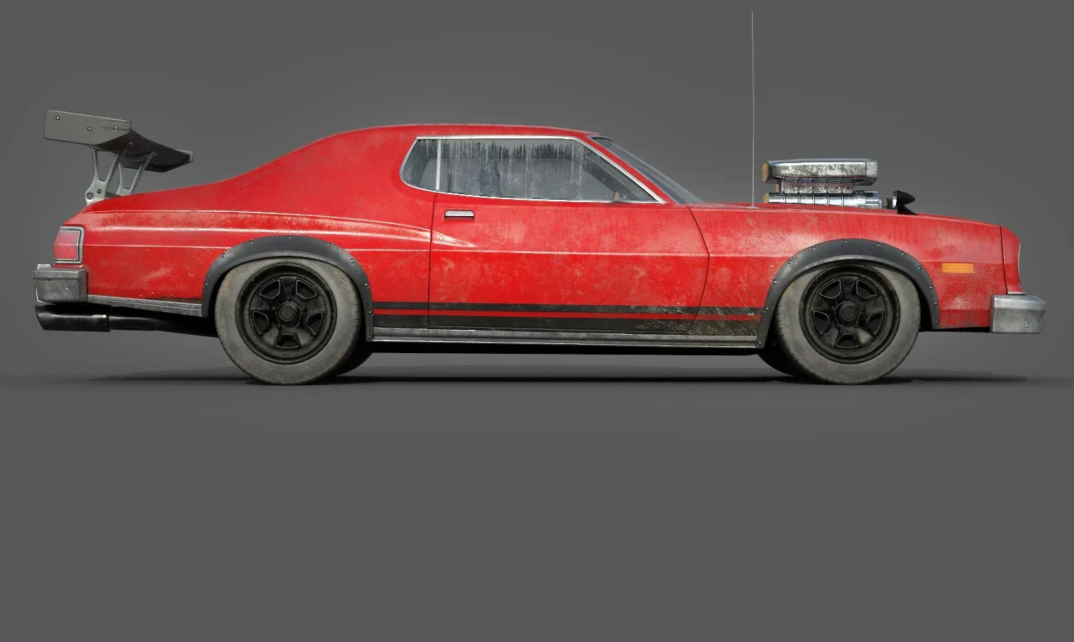 Race Muscle Car Hot Rod