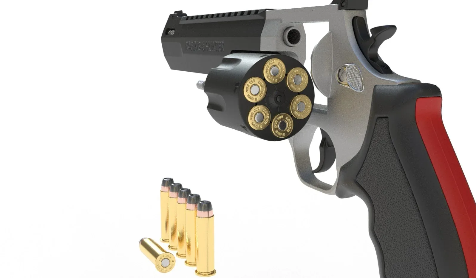 Taurus Raging Hunter - Game Ready Model