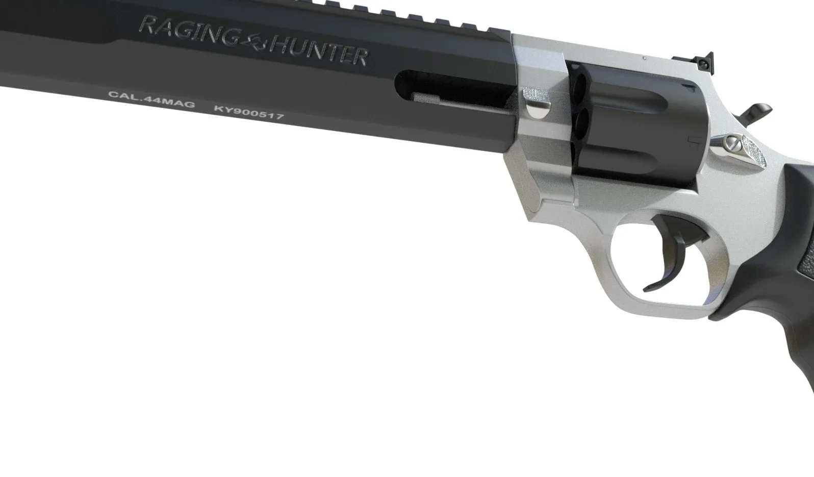 Taurus Raging Hunter - Game Ready Model