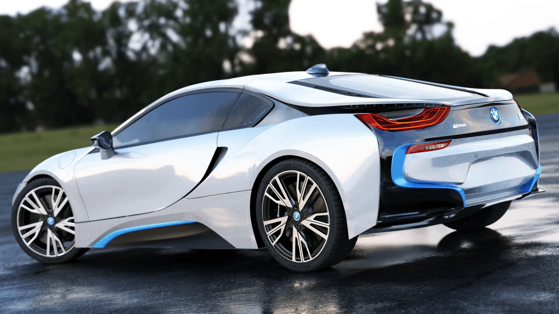 BMW i8 (Rigged Car)