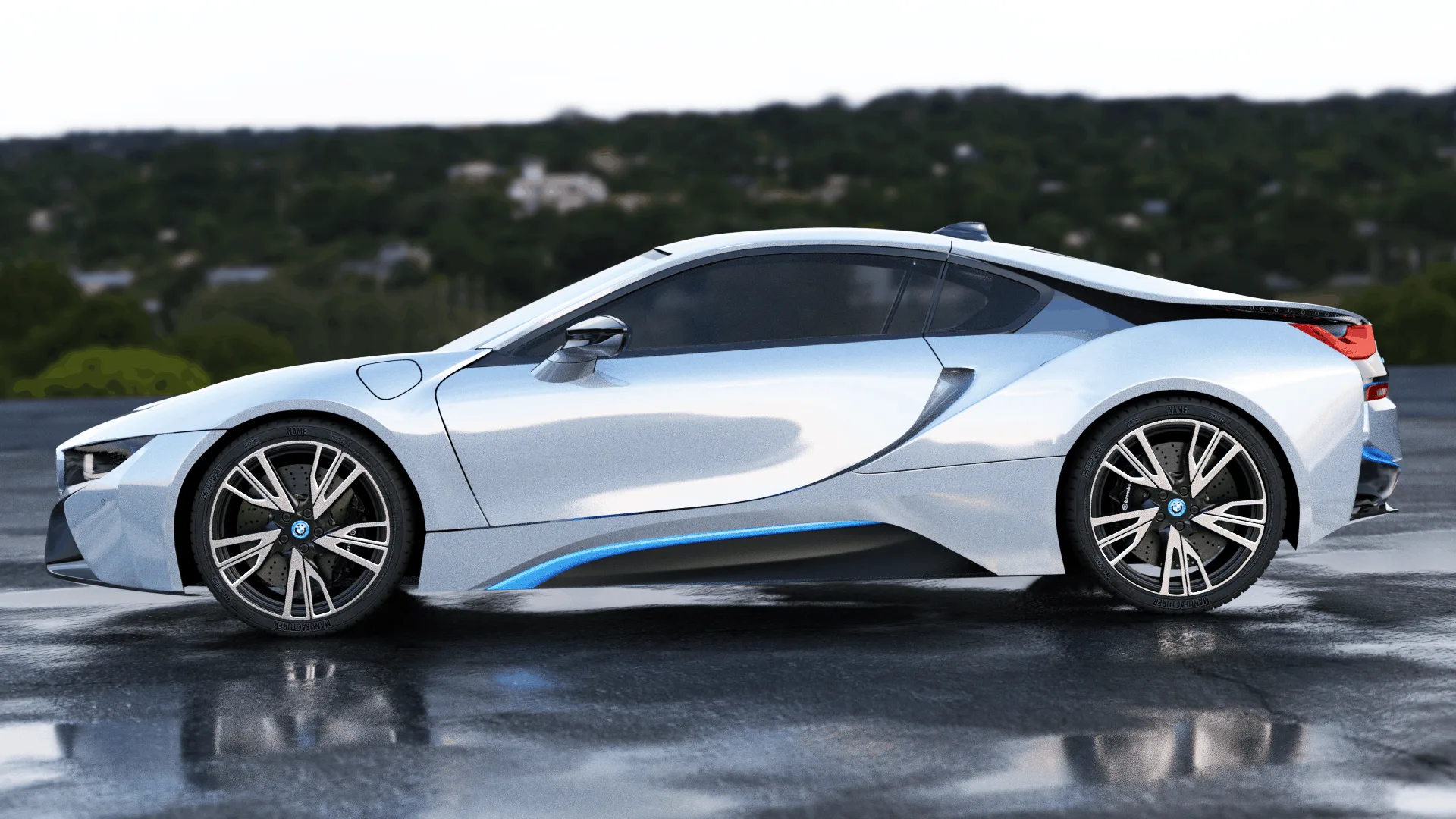 BMW i8 (Rigged Car)