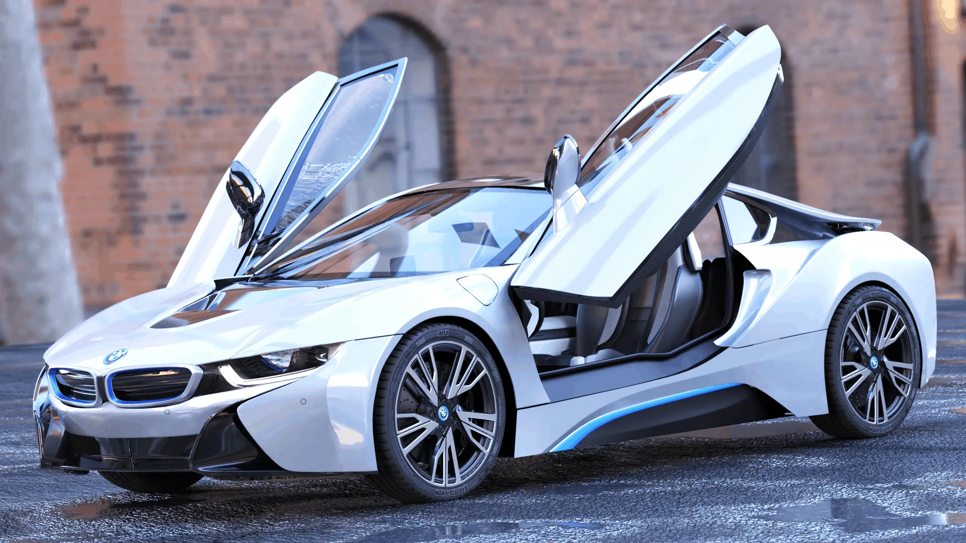 BMW i8 (Rigged Car)