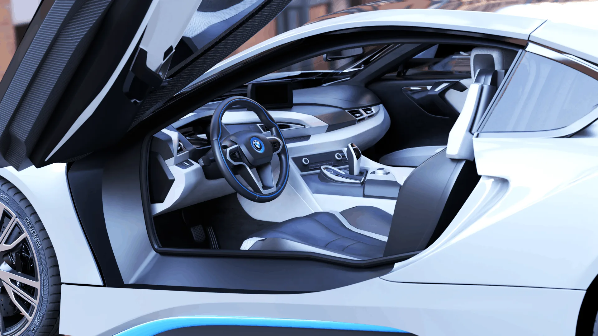 BMW i8 (Rigged Car)