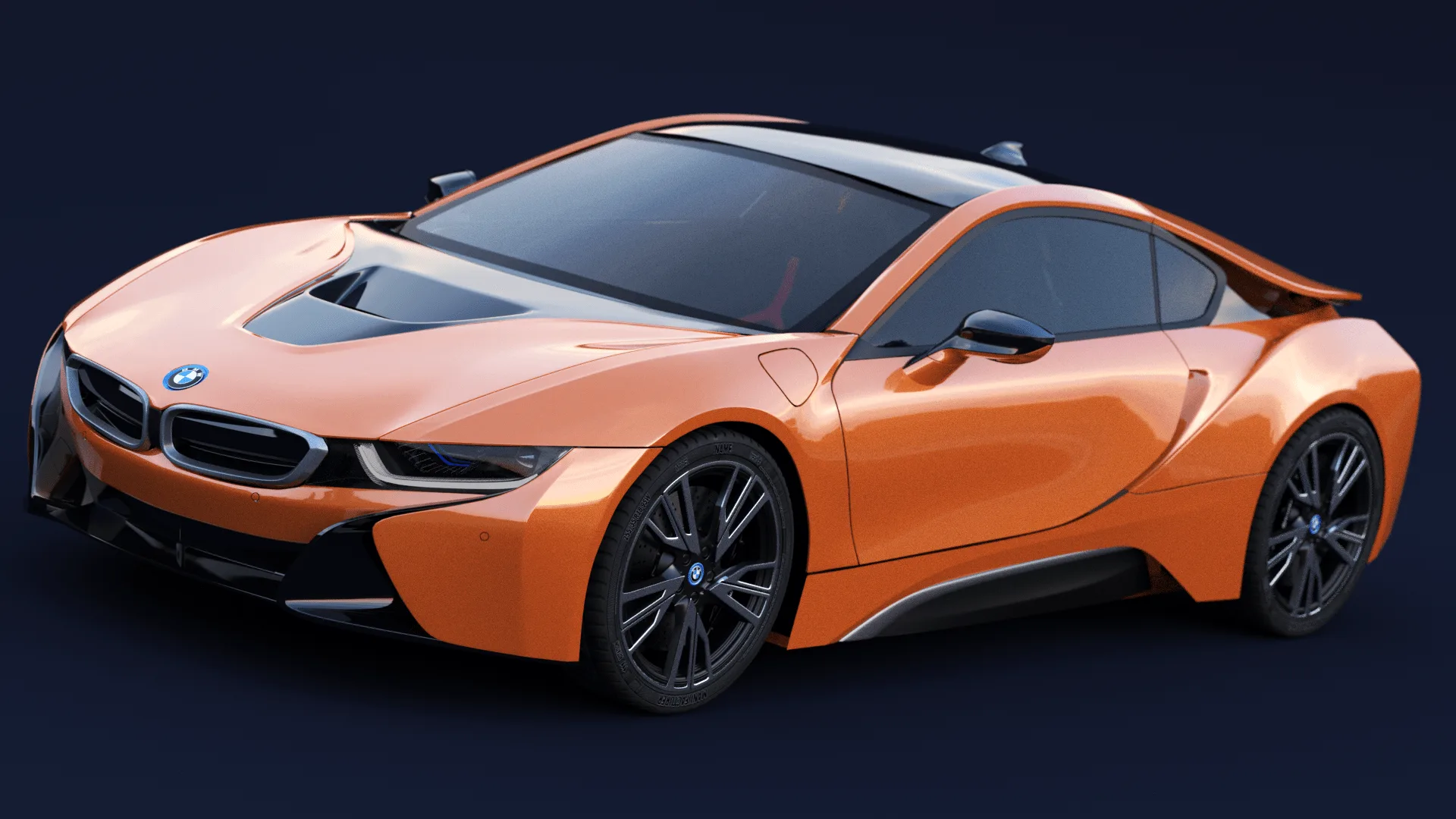 BMW i8 (Rigged Car)
