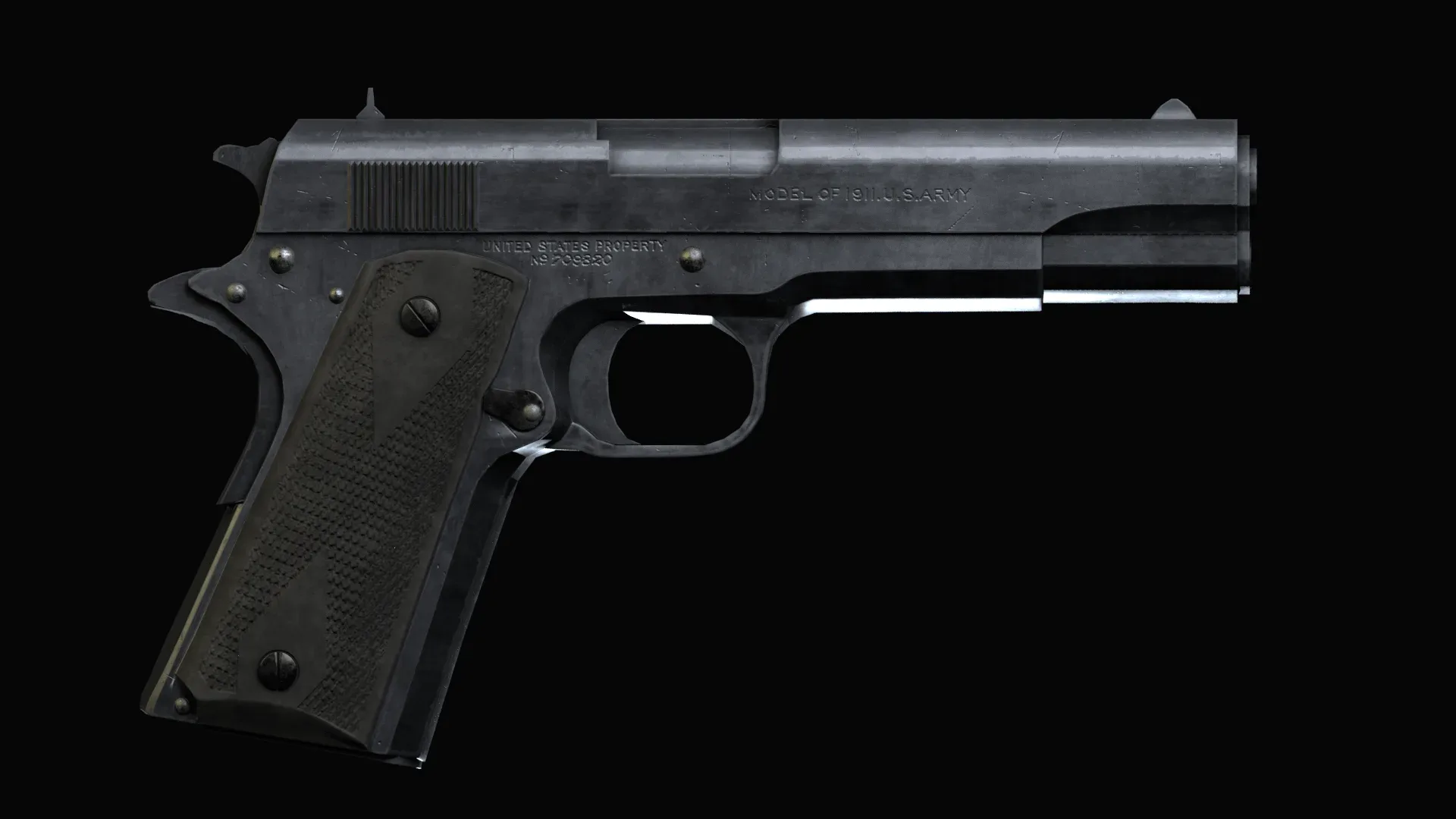 Colt-1911 Gun Model