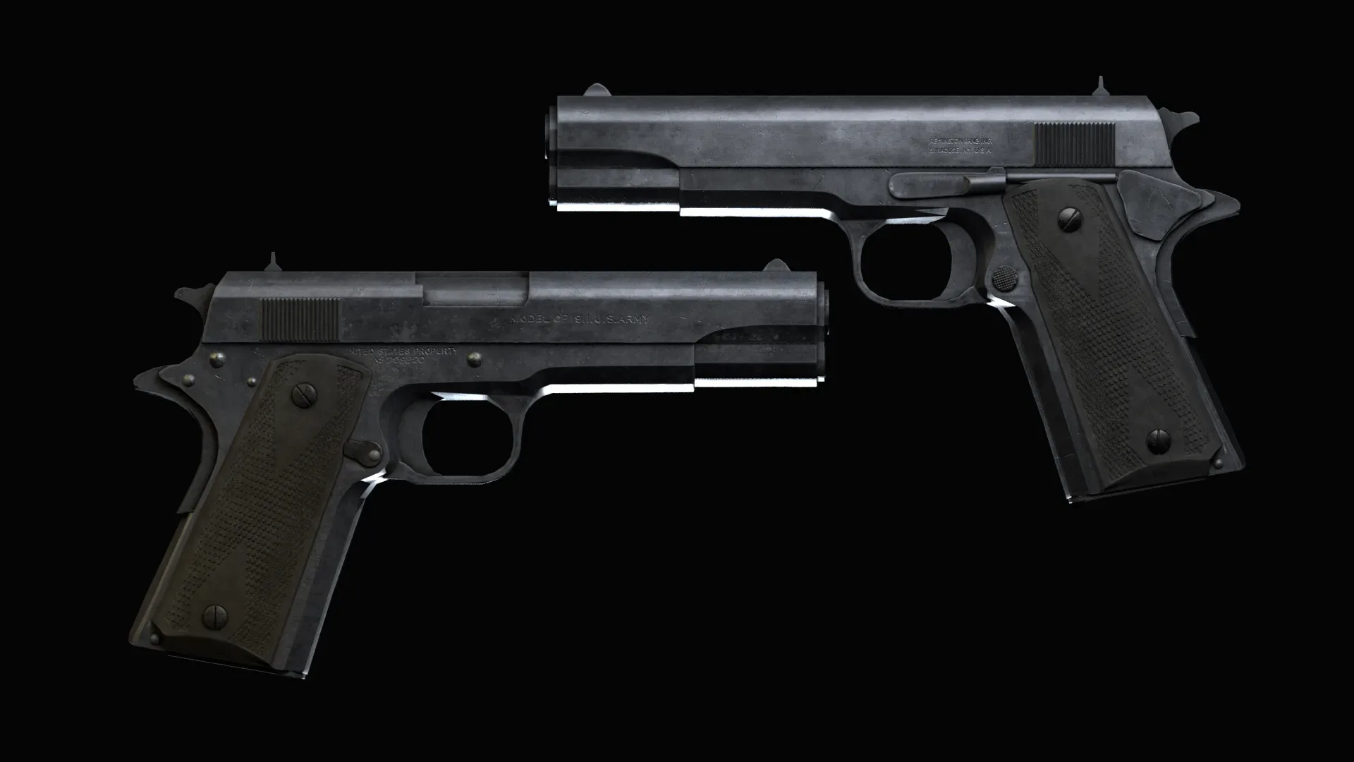 Colt-1911 Gun Model